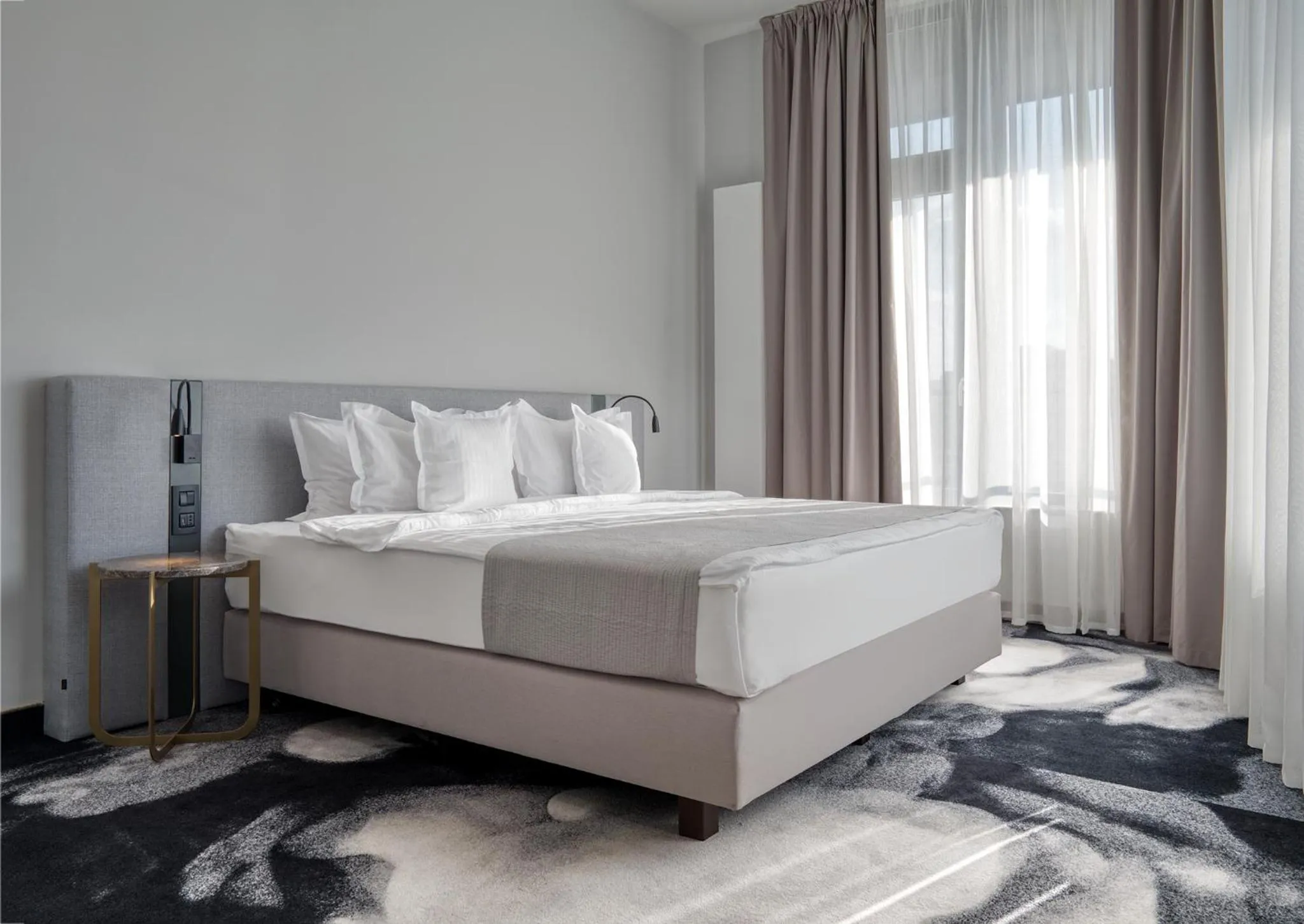 Bedroom, Bed in Hotel River Park