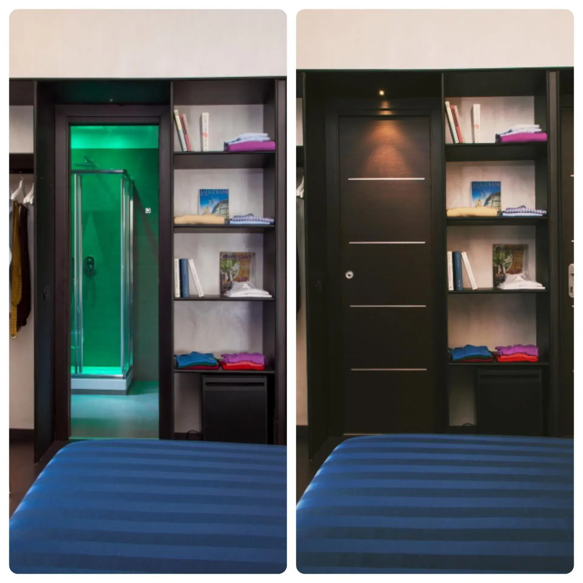 wardrobe, Bed in Residenza Dorò- 24x7 Check-in wardrobe, Bed in Residenza Dorò- 24x7 Check-in