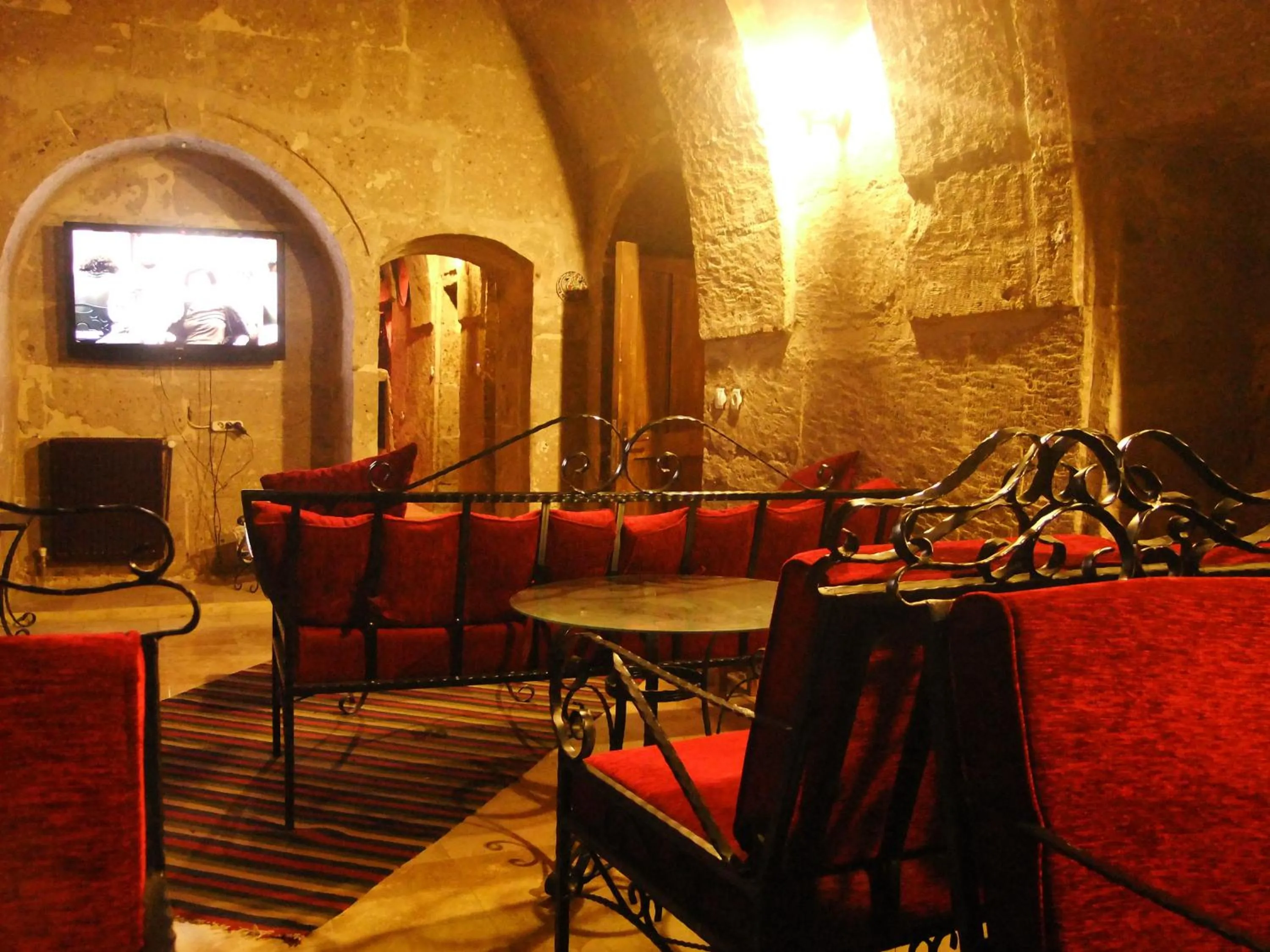 Lobby or reception in Kapadokya Ihlara Konakları Otel Akinci Konagi