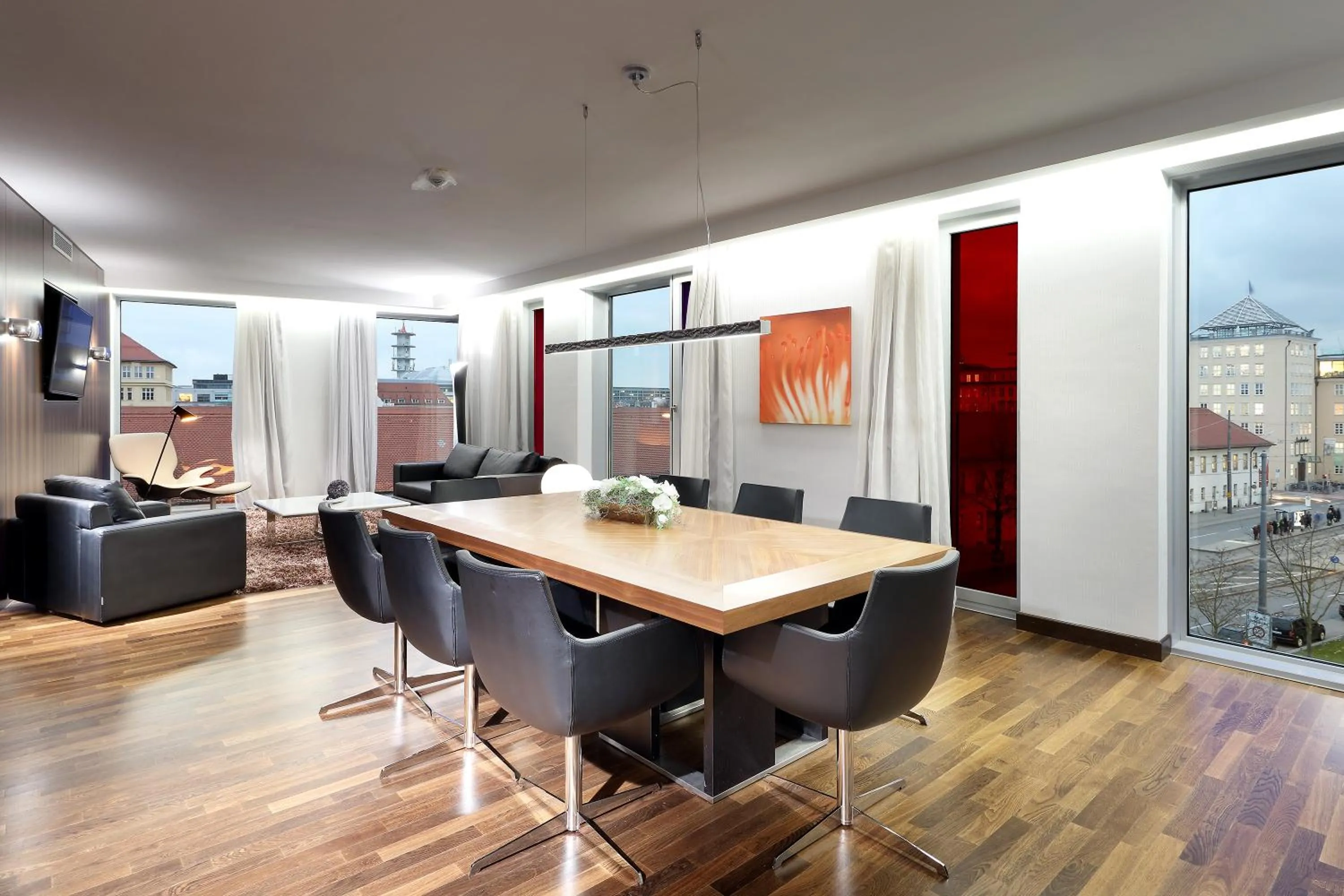 Living room in Eurostars Grand Central