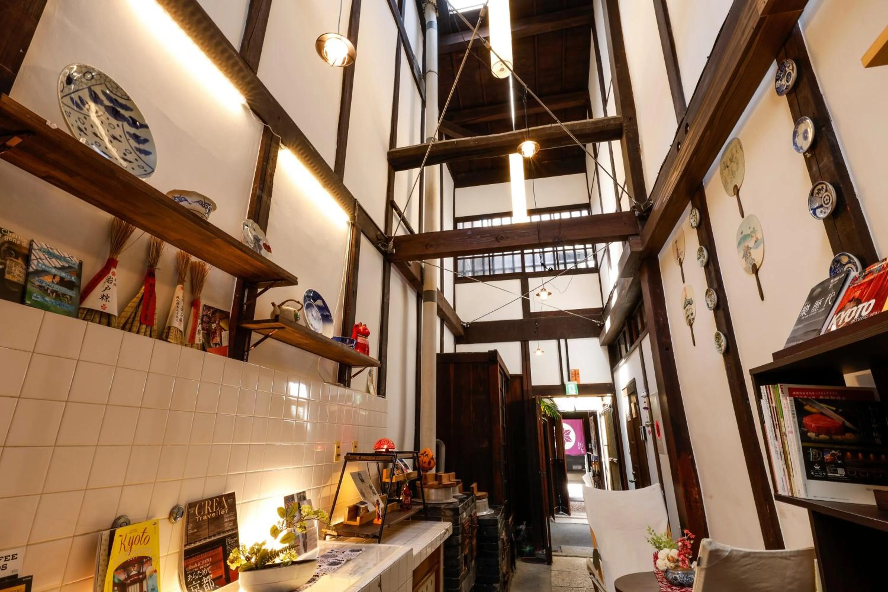 Lobby or reception in Kyomachiya Bettei Hanatei