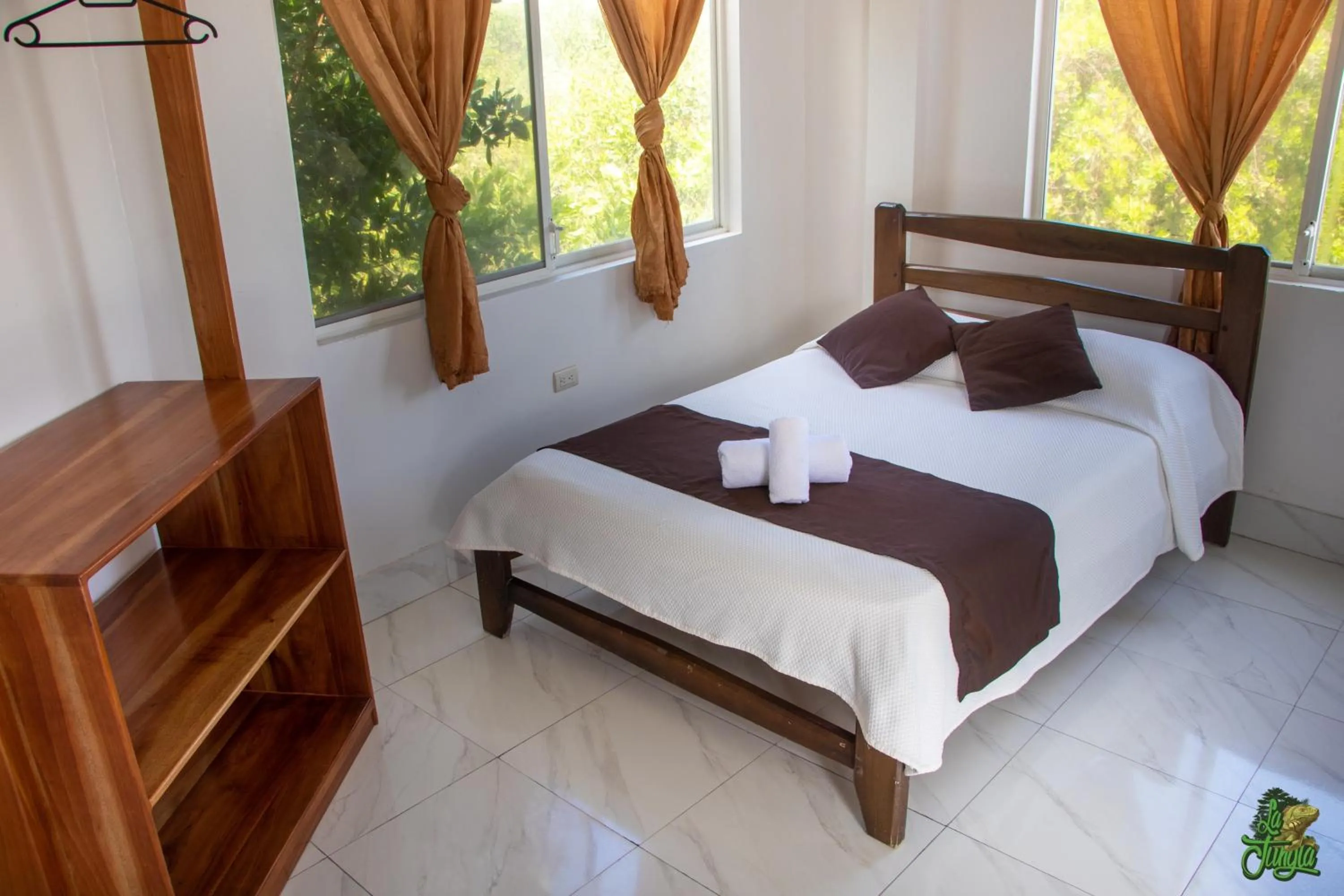 Bed in Hotel La Jungla