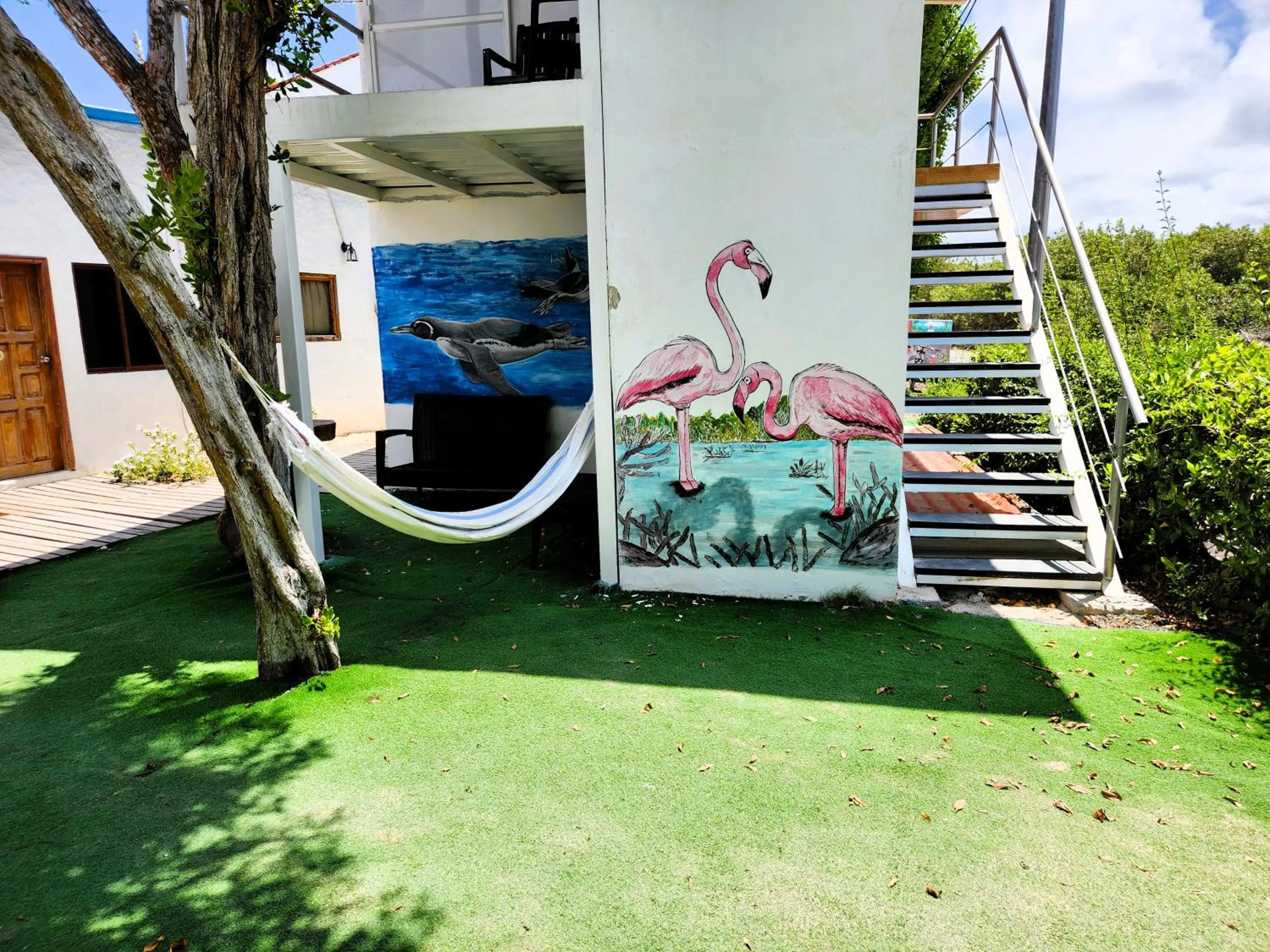 Patio in Hotel La Jungla