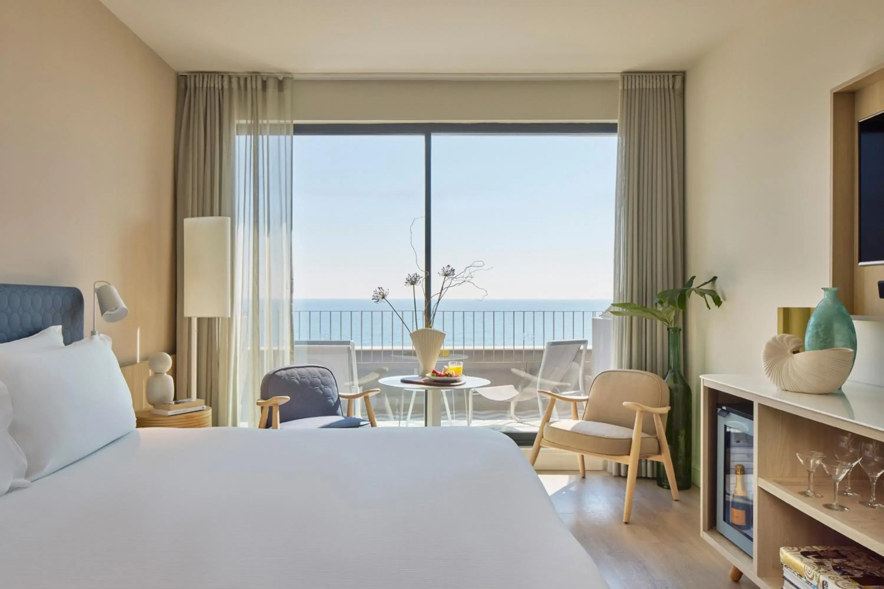 Bed in ME Sitges Terramar Bed in ME Sitges Terramar