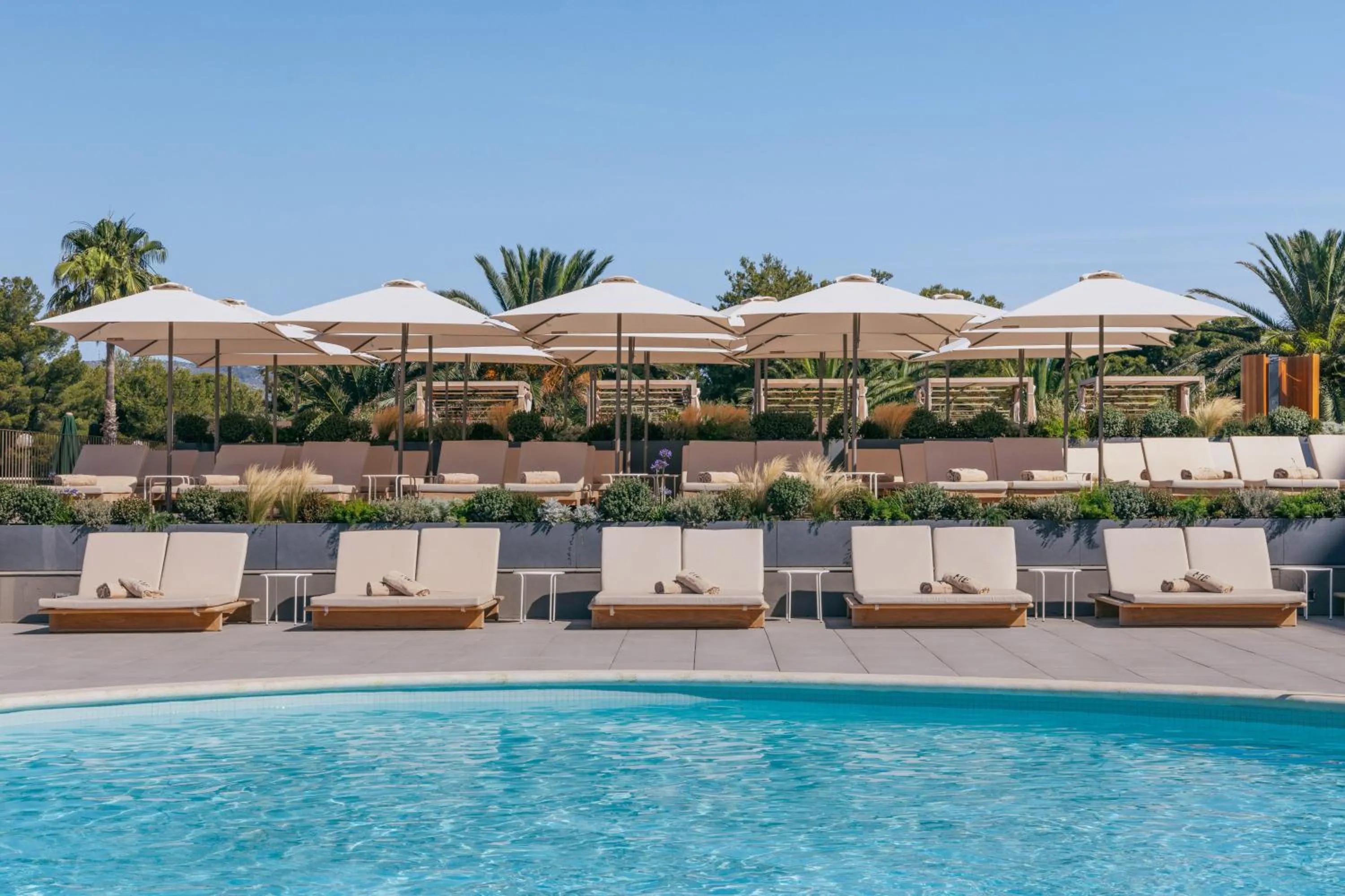 Swimming pool in ME Sitges Terramar