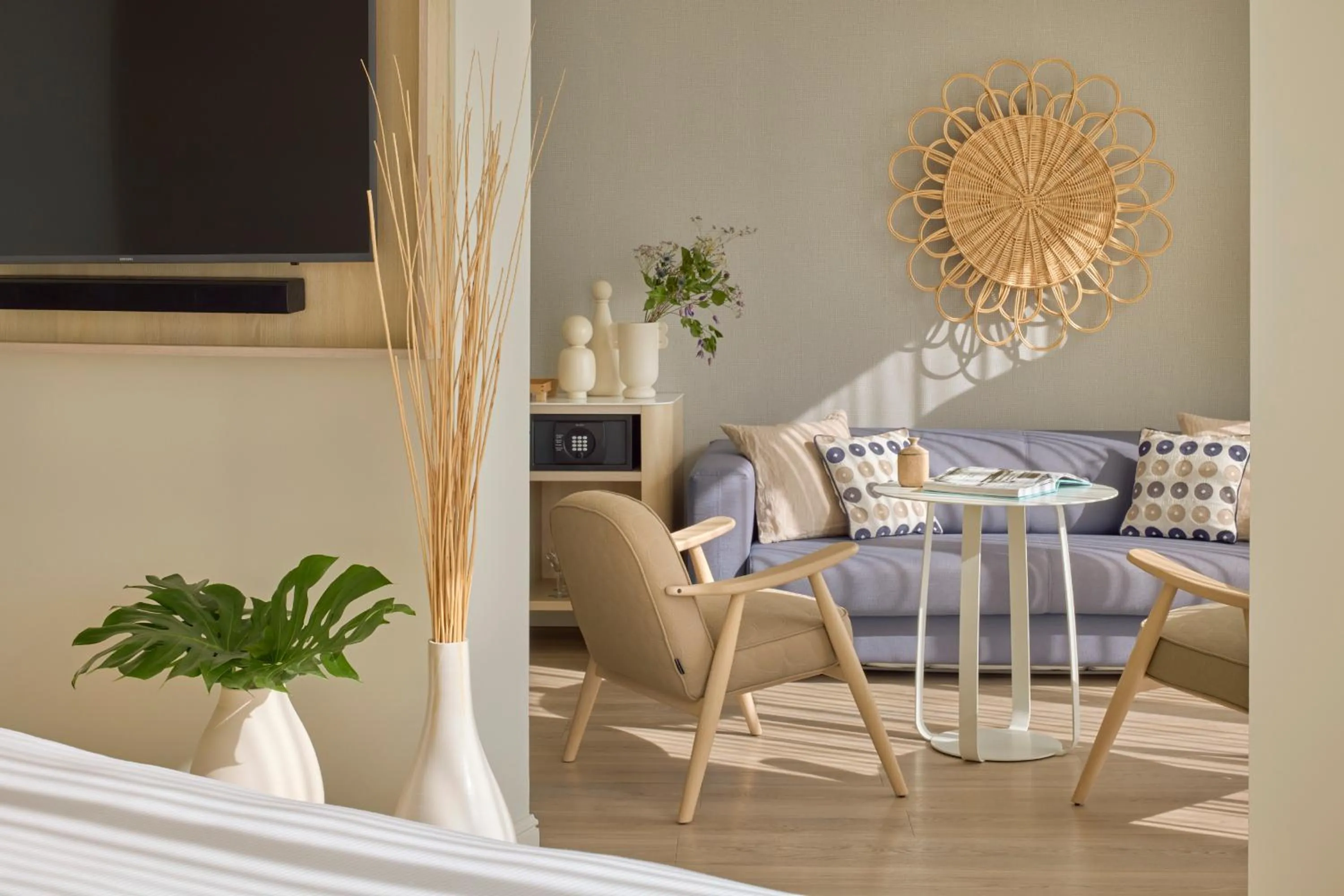 Living room in ME Sitges Terramar