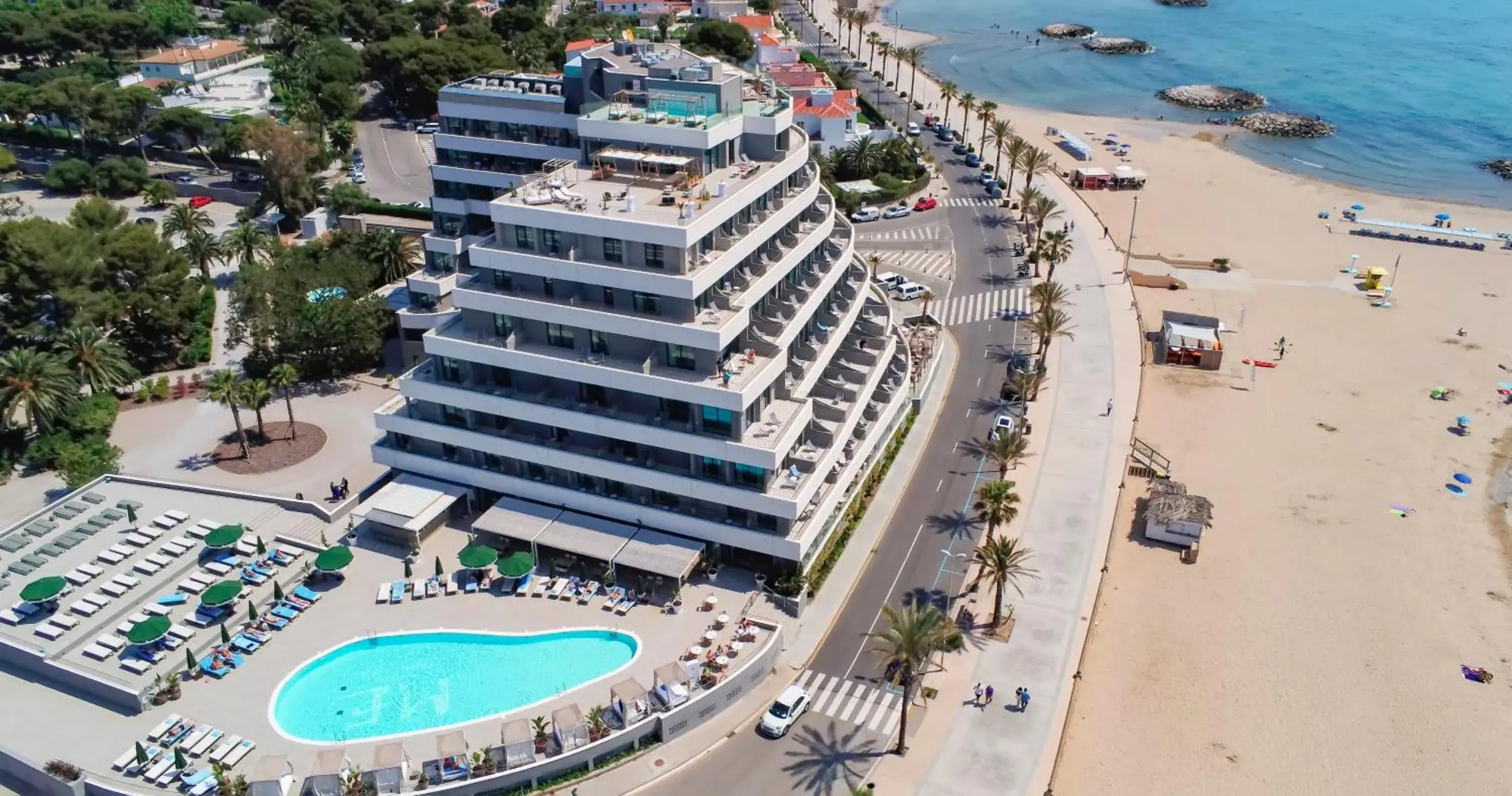 Bird's eye view in ME Sitges Terramar Bird's eye view in ME Sitges Terramar