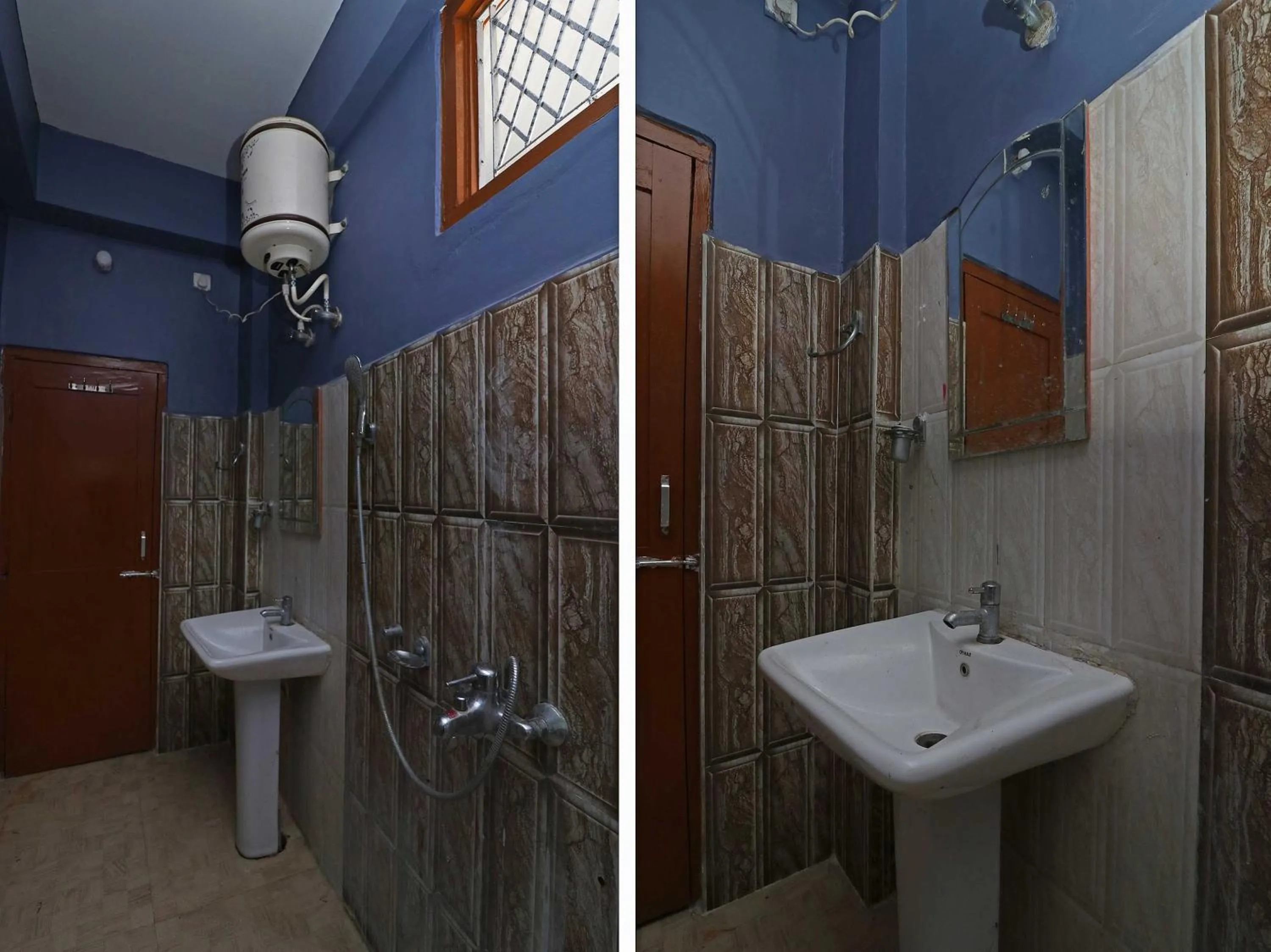 Bathroom in SPOT ON 38000 Vaidehi Bhawan