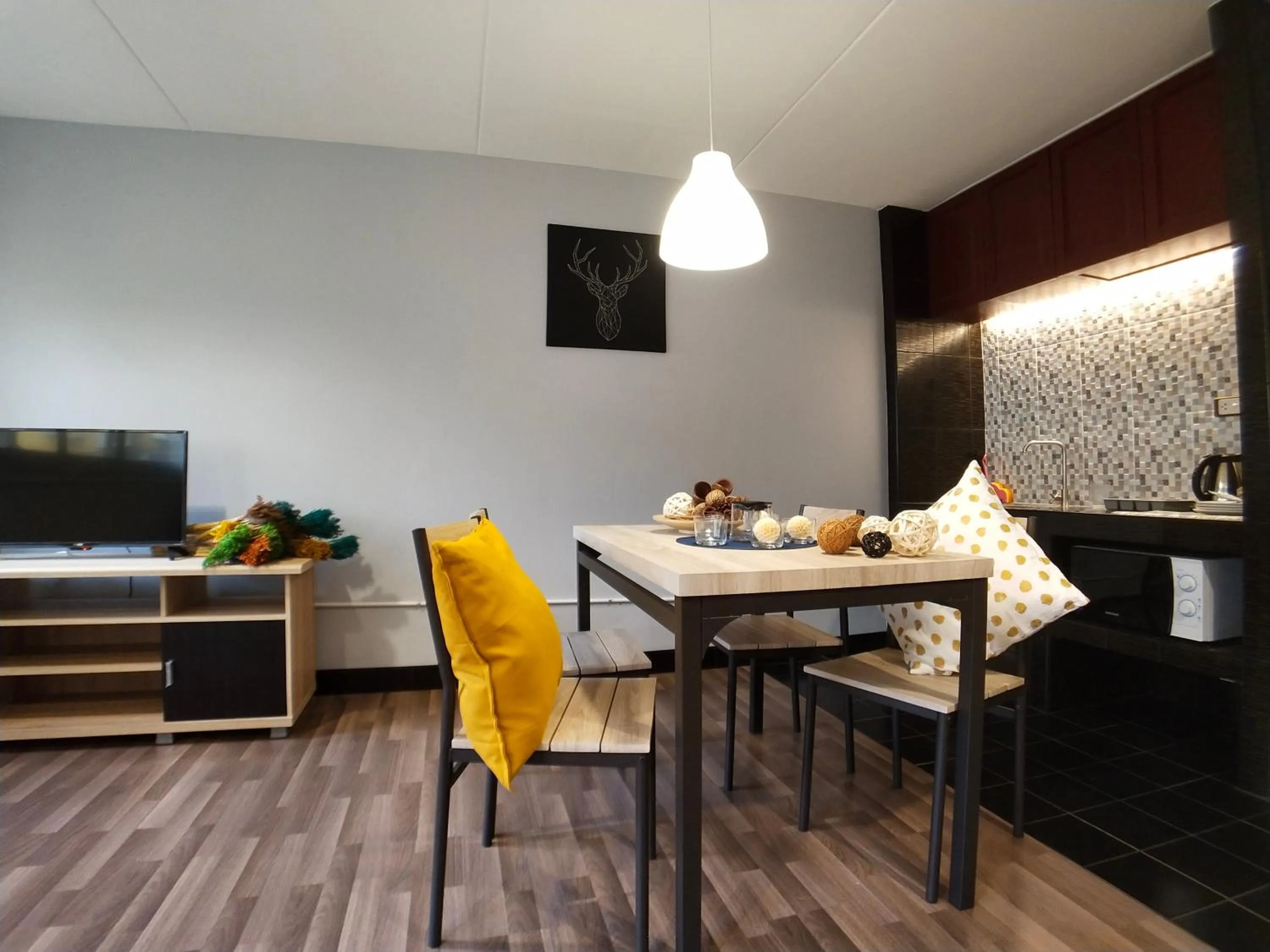 Seating area in Bangkok Impact Popular Comdominium