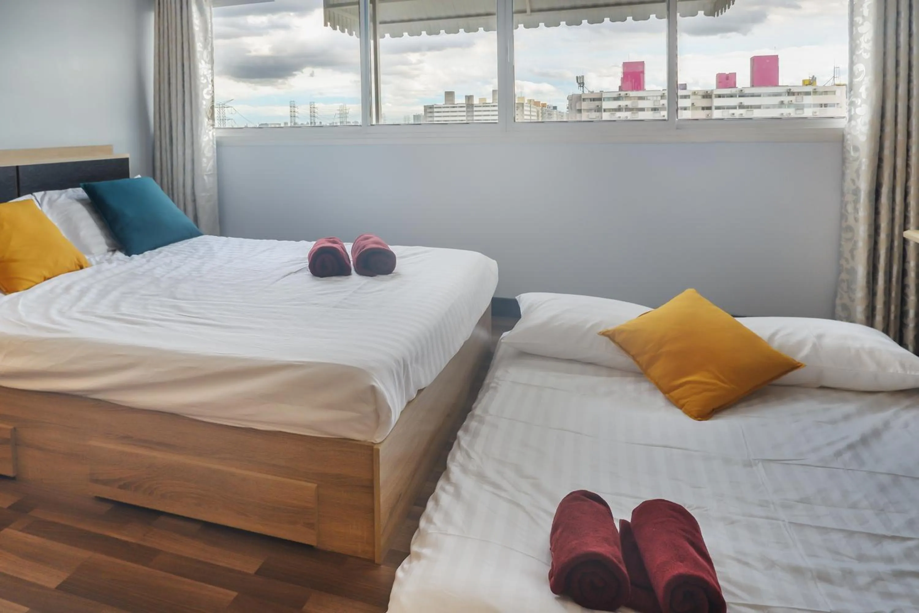 Bed in Bangkok Impact Popular Comdominium