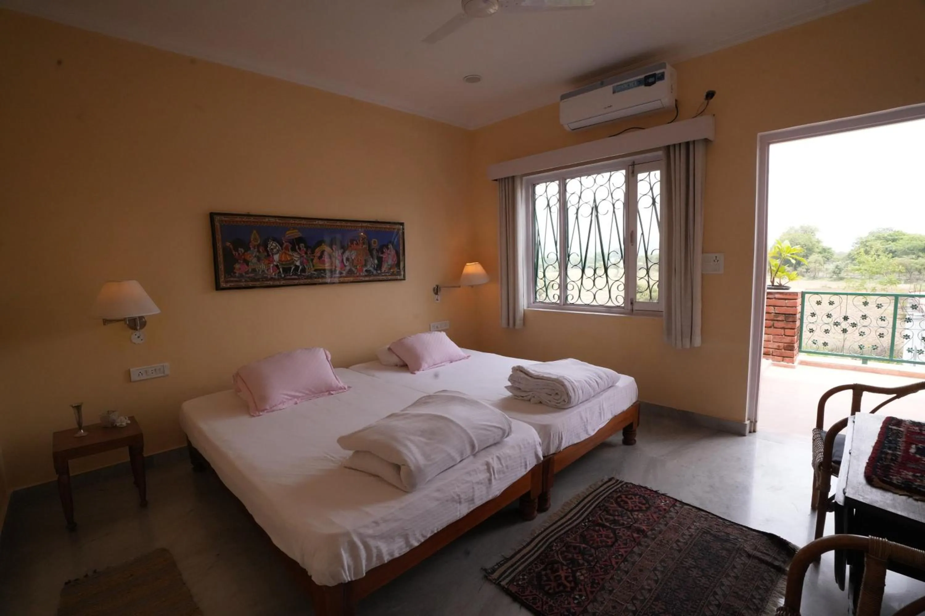 Bed in lalita homestay countryside