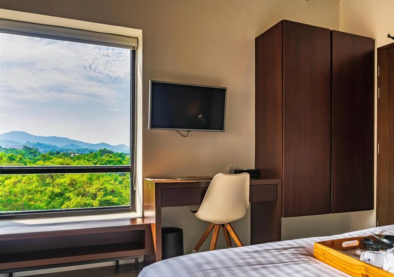 Mountain view, Bed in Bhava Residence