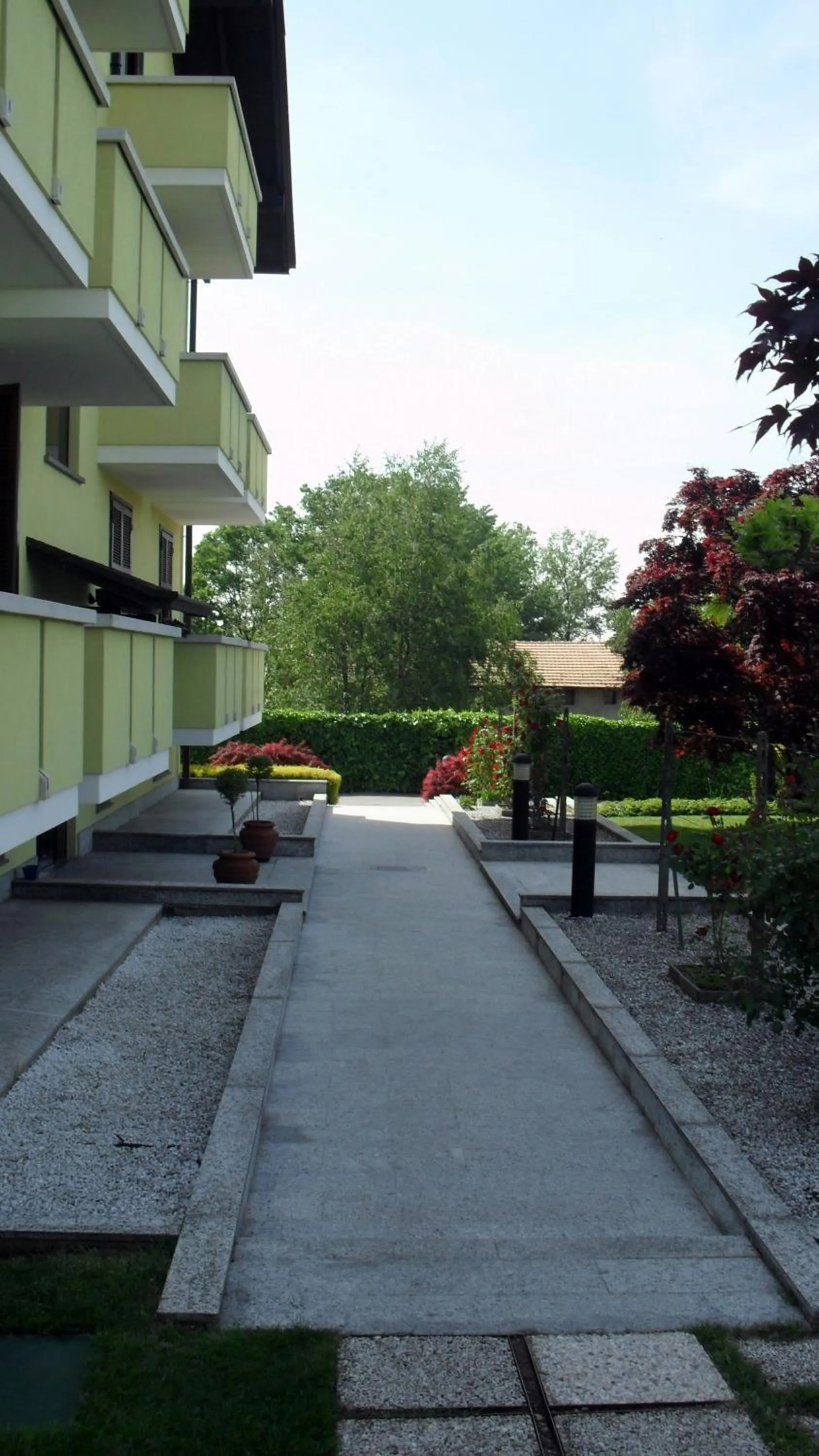 Balcony/Terrace in Albergo Residence Isotta