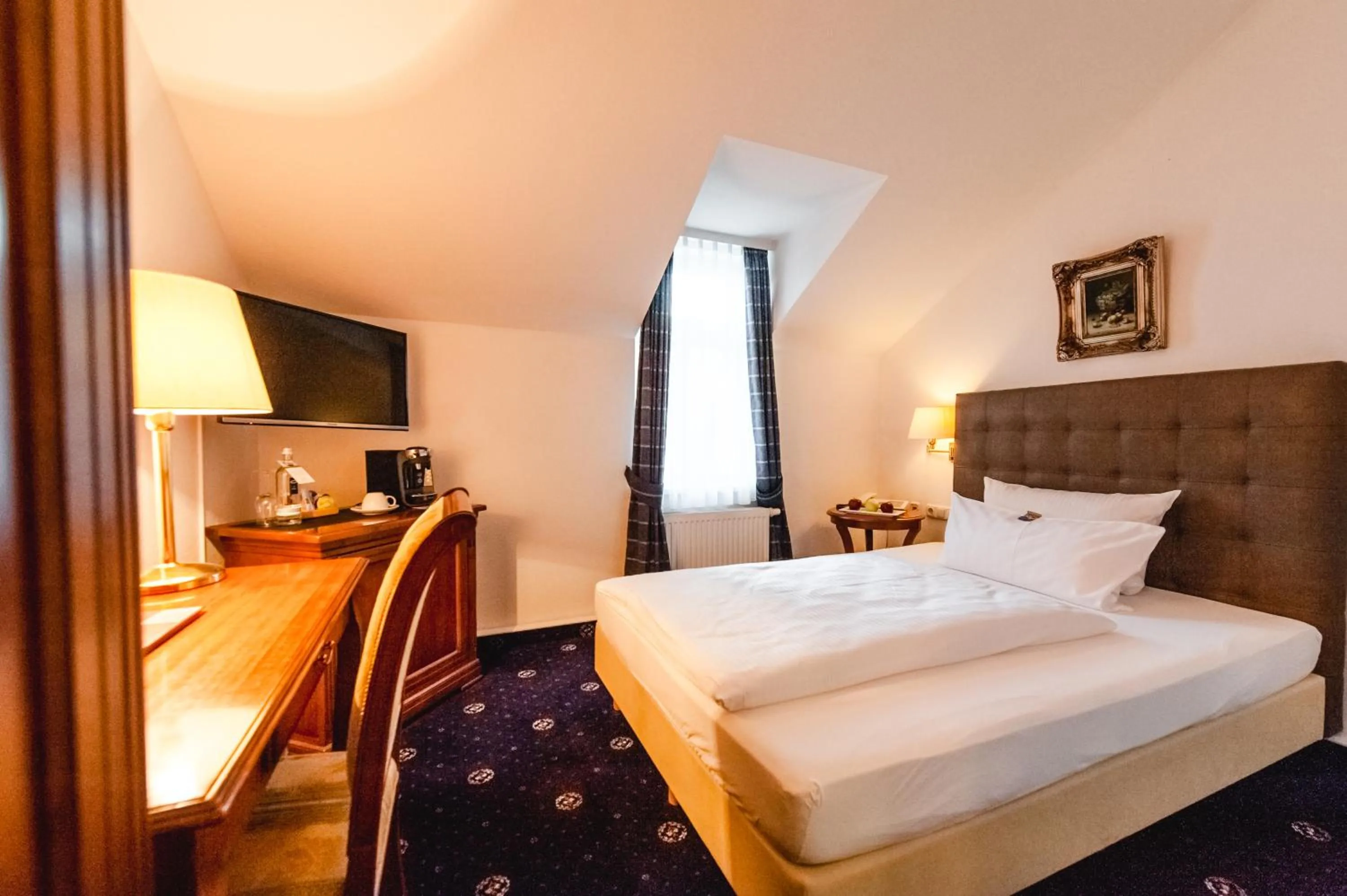 Bed in Historische Spitzgrundmühle