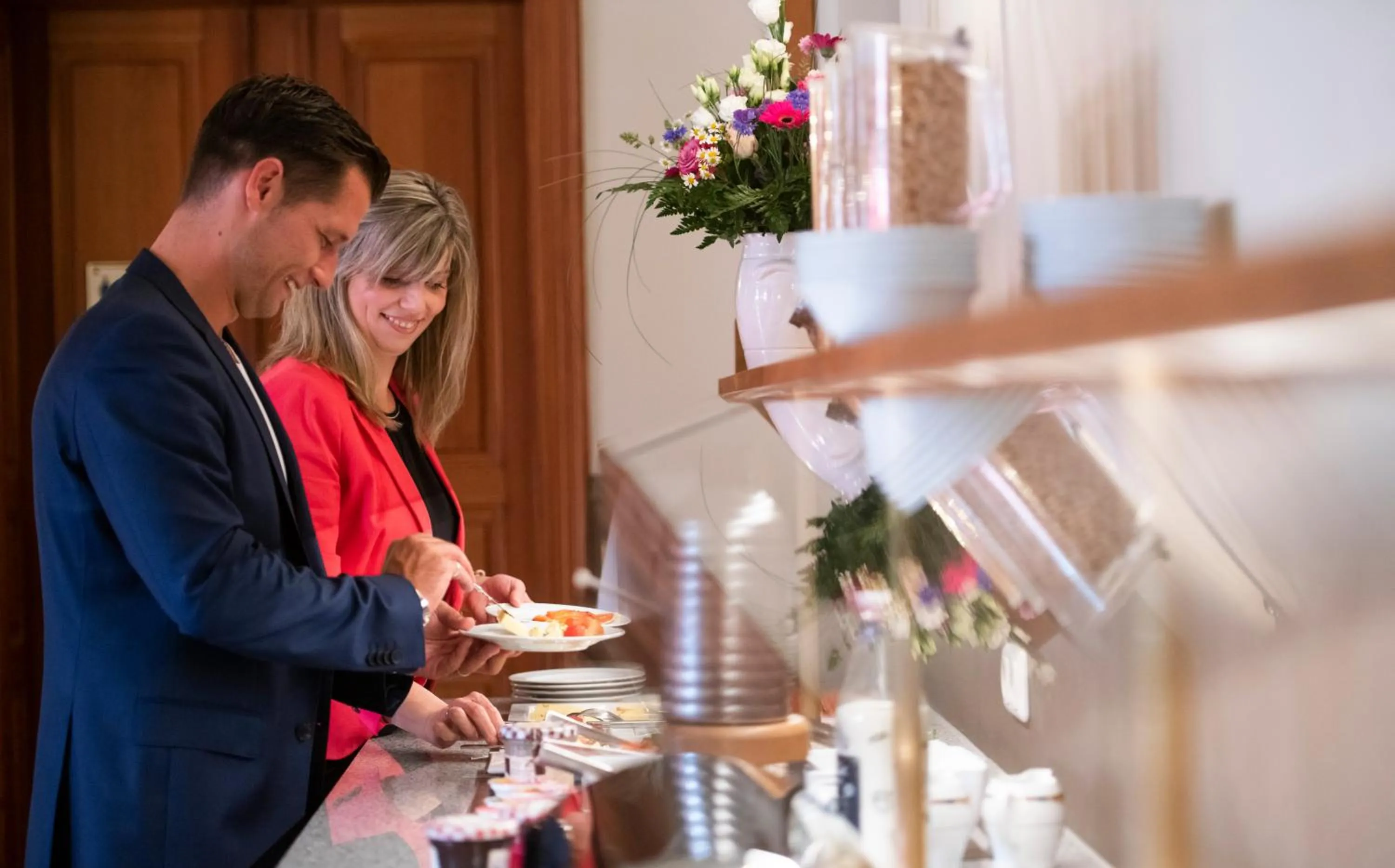 Buffet breakfast in Historische Spitzgrundmühle
