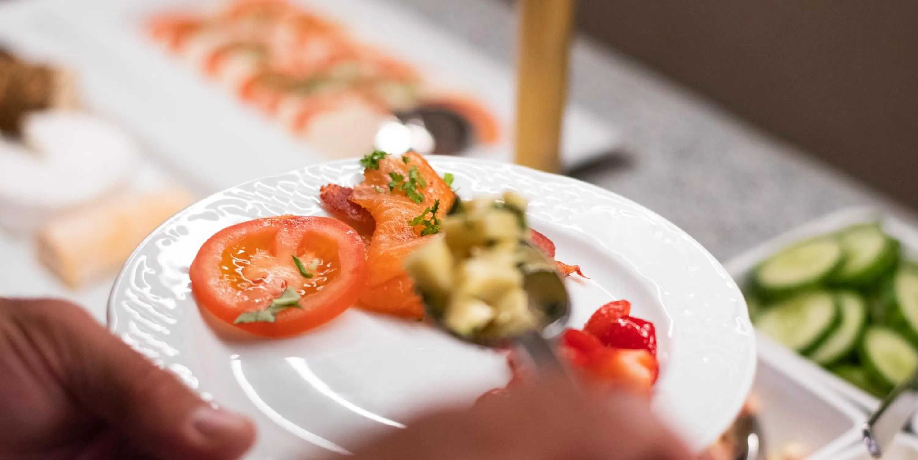 Buffet breakfast in Historische Spitzgrundmühle