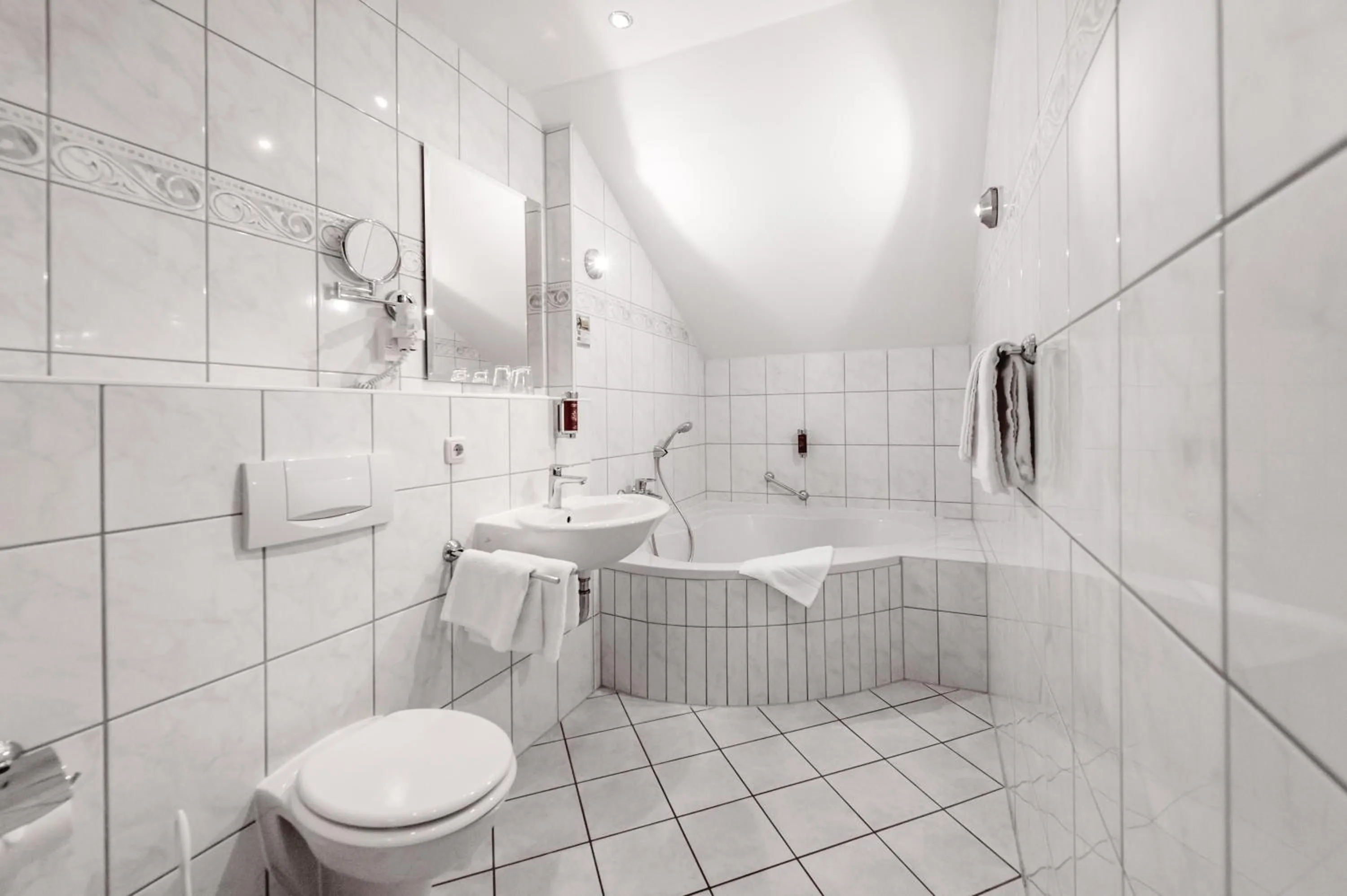 Toilet in Historische Spitzgrundmühle