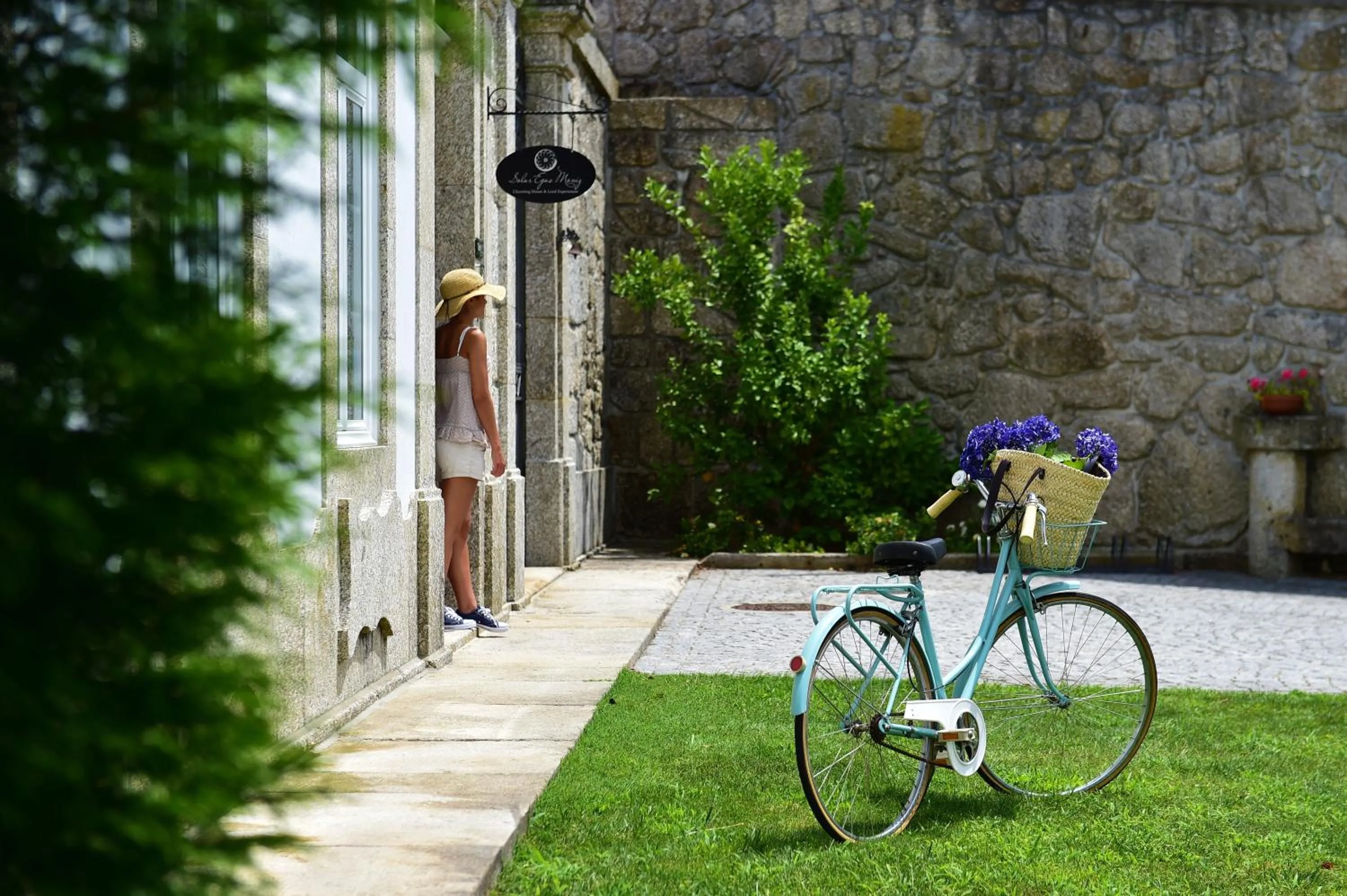 Balcony/Terrace in Solar Egas Moniz-Charming House & Local Experiences