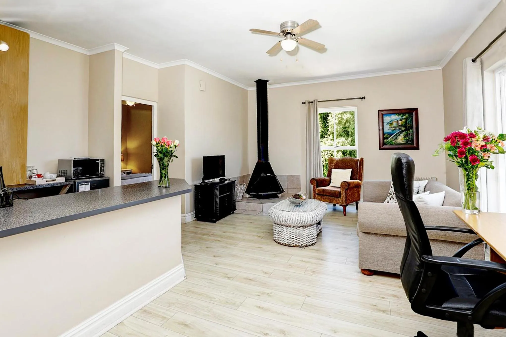 Living room in Bell Rosen Guest House