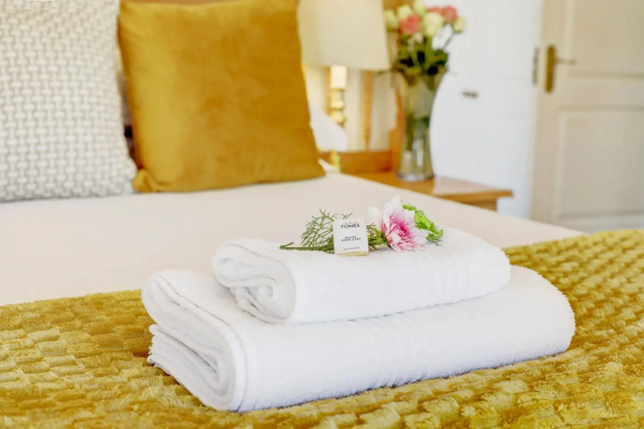 towels, Bed in Bell Rosen Guest House towels, Bed in Bell Rosen Guest House