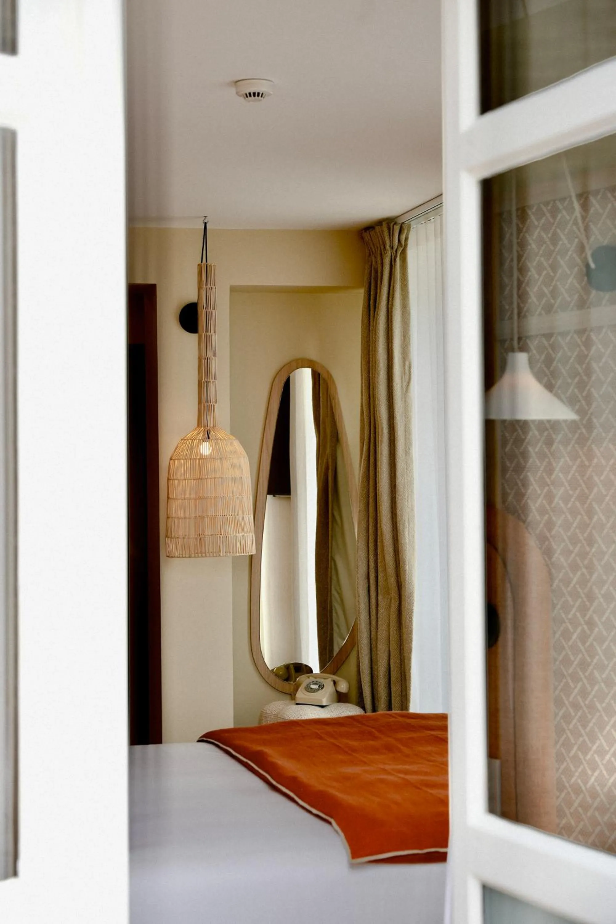 Decorative detail, Bed in Roc Seven Biarritz