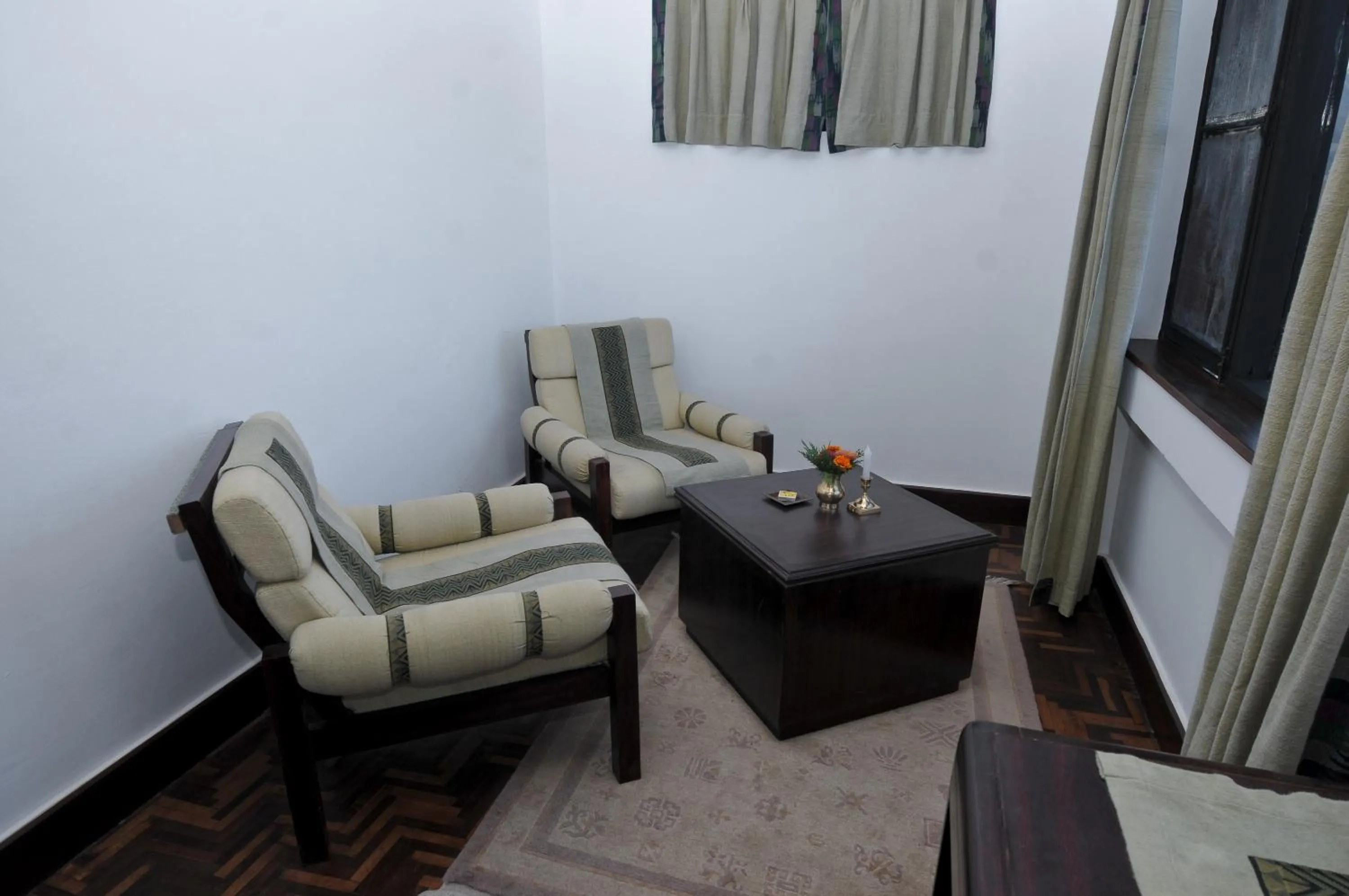 Seating area in Dhulikhel Mountain Resort