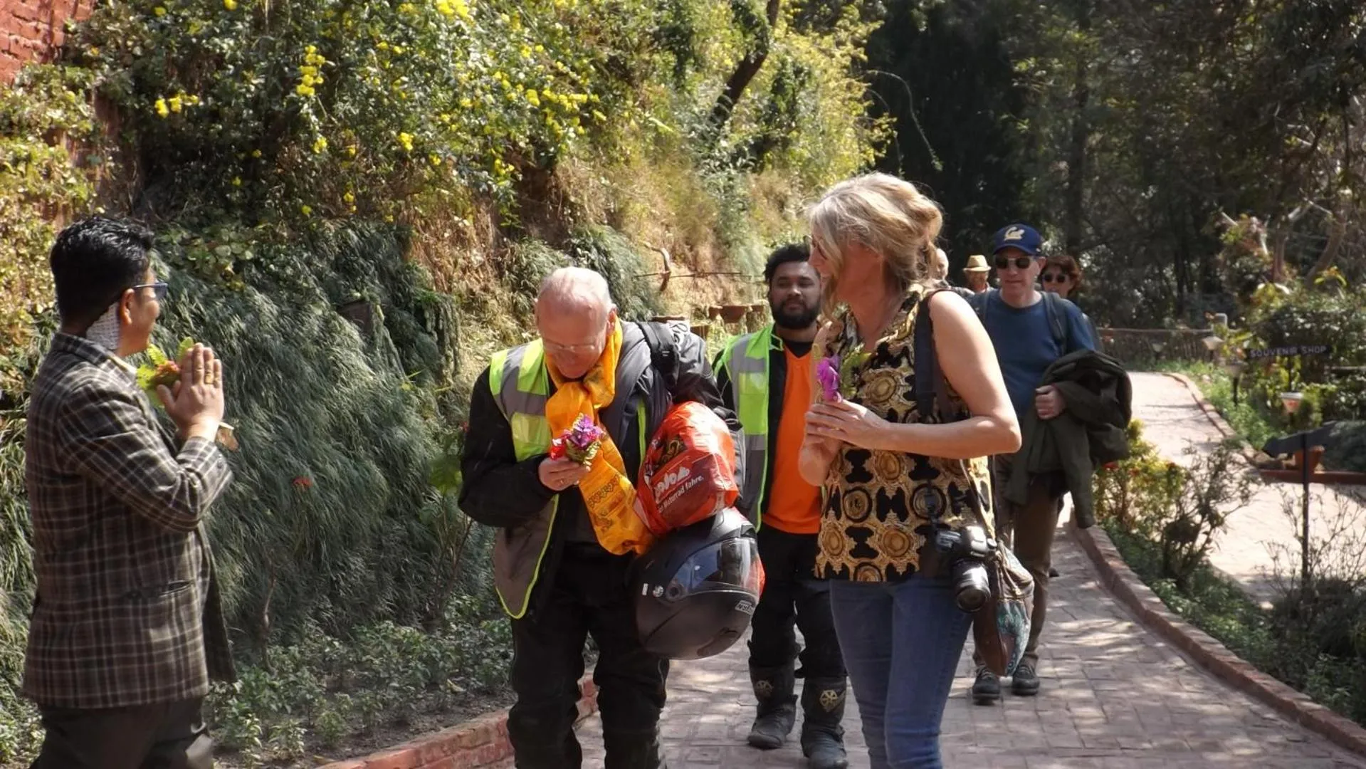 People in Dhulikhel Mountain Resort