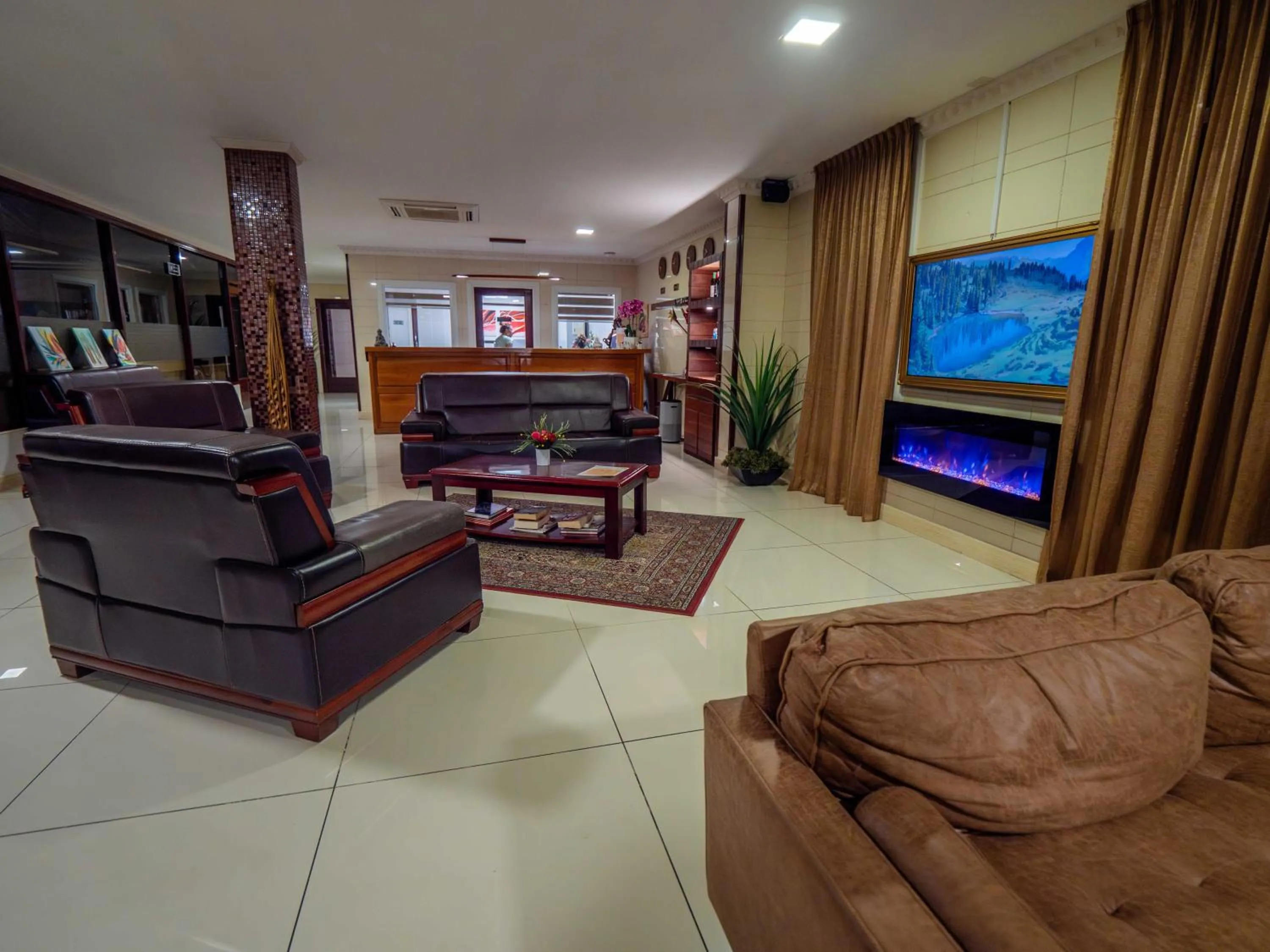 Lobby or reception in Hotel Palacio