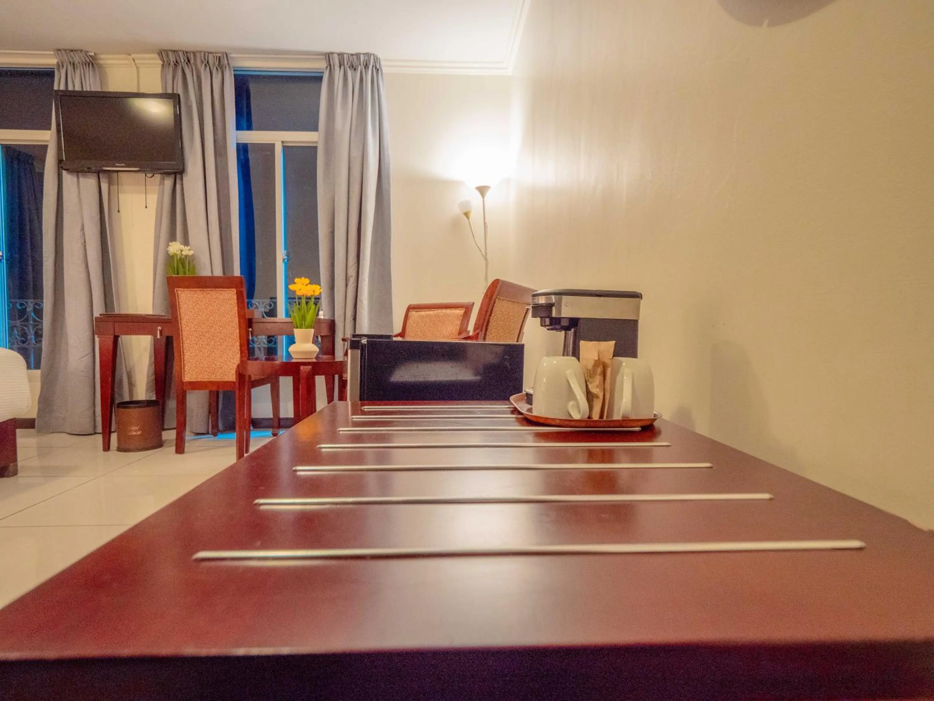 Coffee/tea facilities in Hotel Palacio