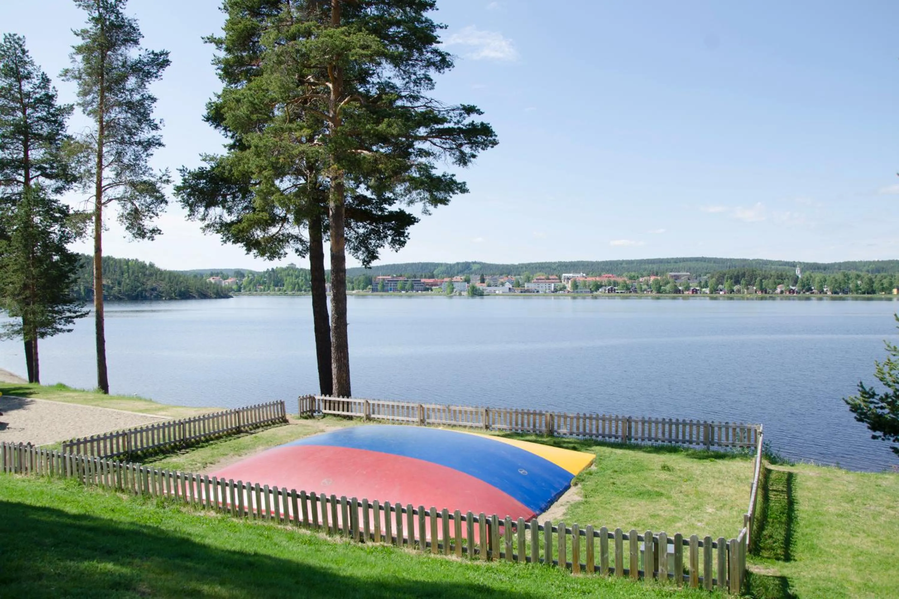 Children play ground in First Camp Ansia - Lycksele