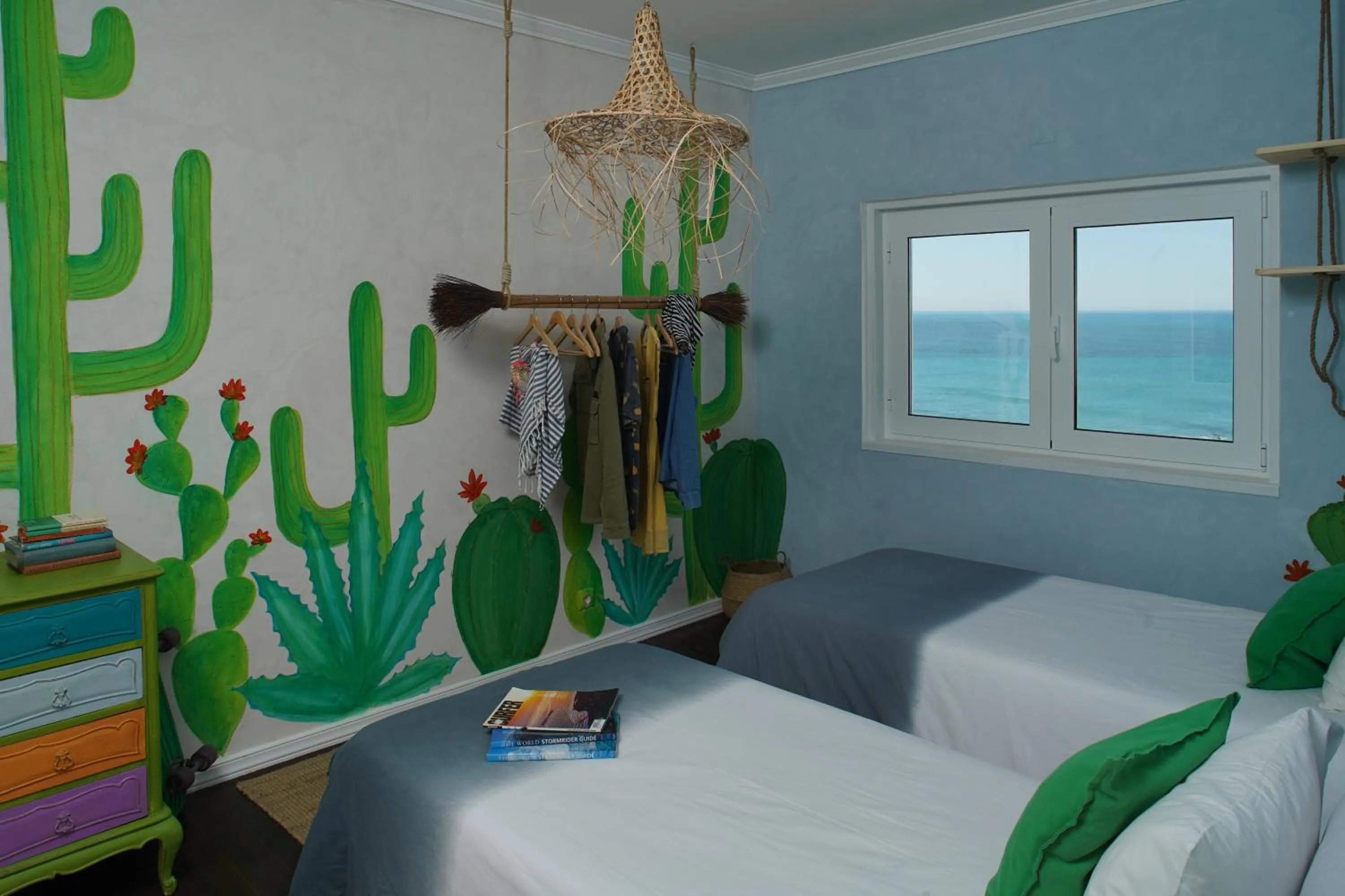 Photo of the whole room, Bed in Chill in Ericeira Surf House