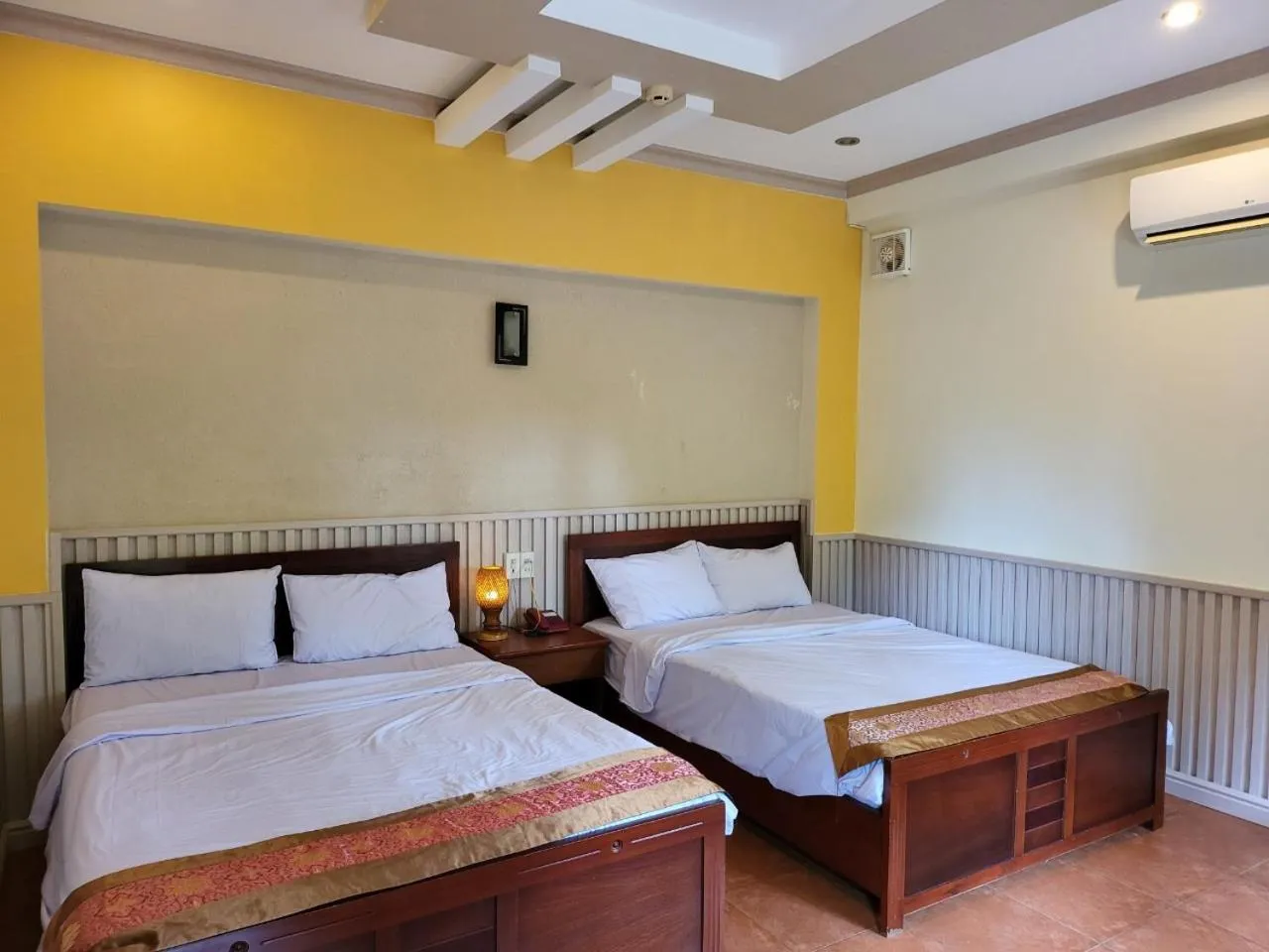 Bed in Rang Garden Bungalow