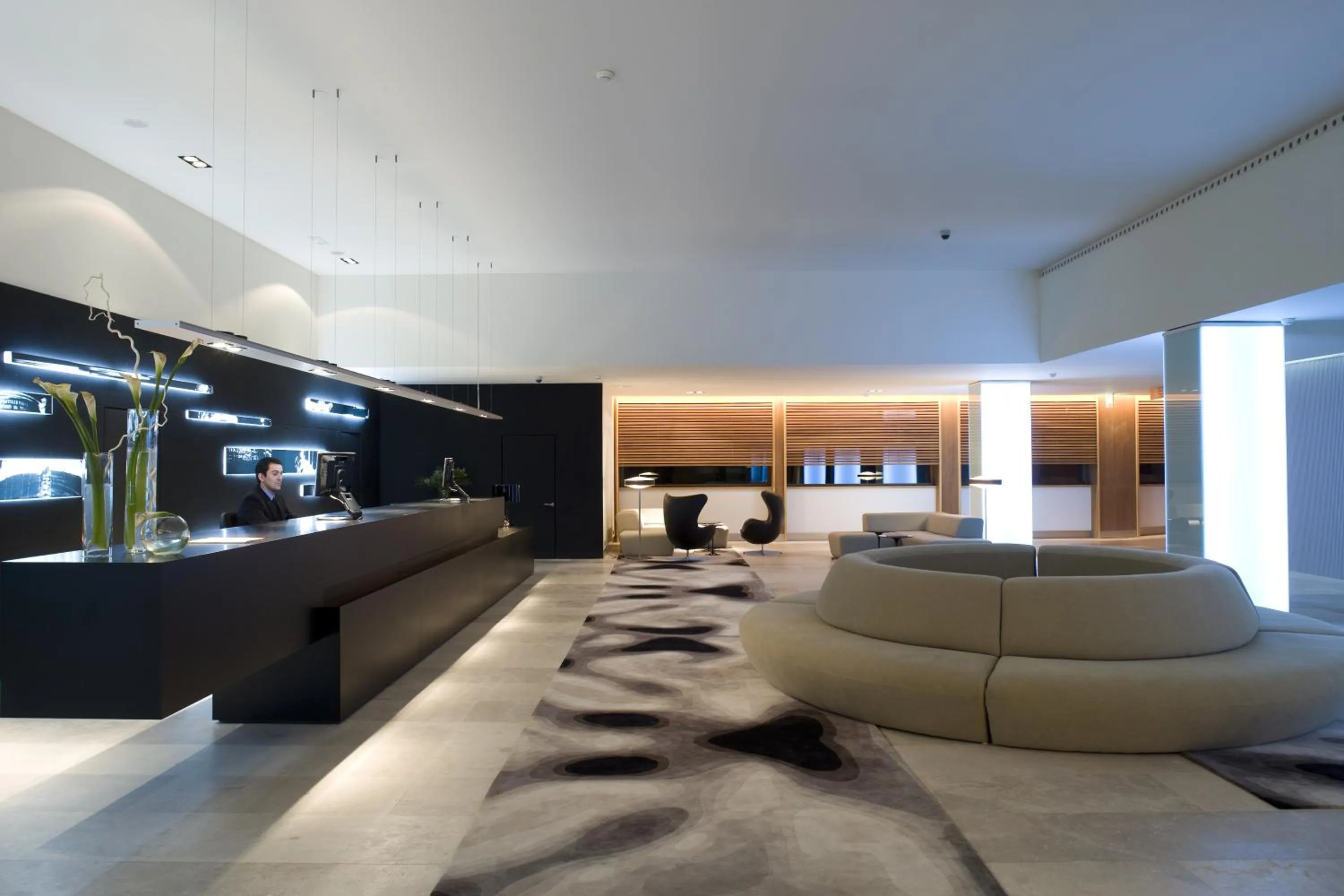 Lobby or reception in Parador de Alcalá de Henares