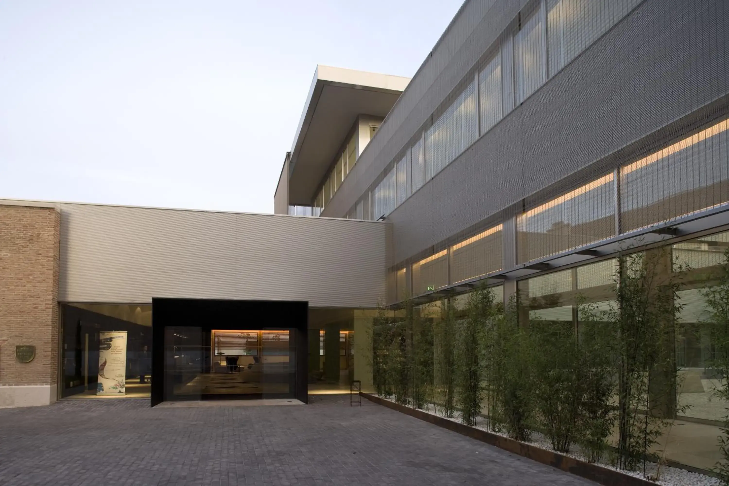 Facade/entrance in Parador de Alcalá de Henares Facade/entrance in Parador de Alcalá de Henares