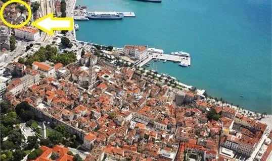 Bird's eye view in Eco Old Town Beach