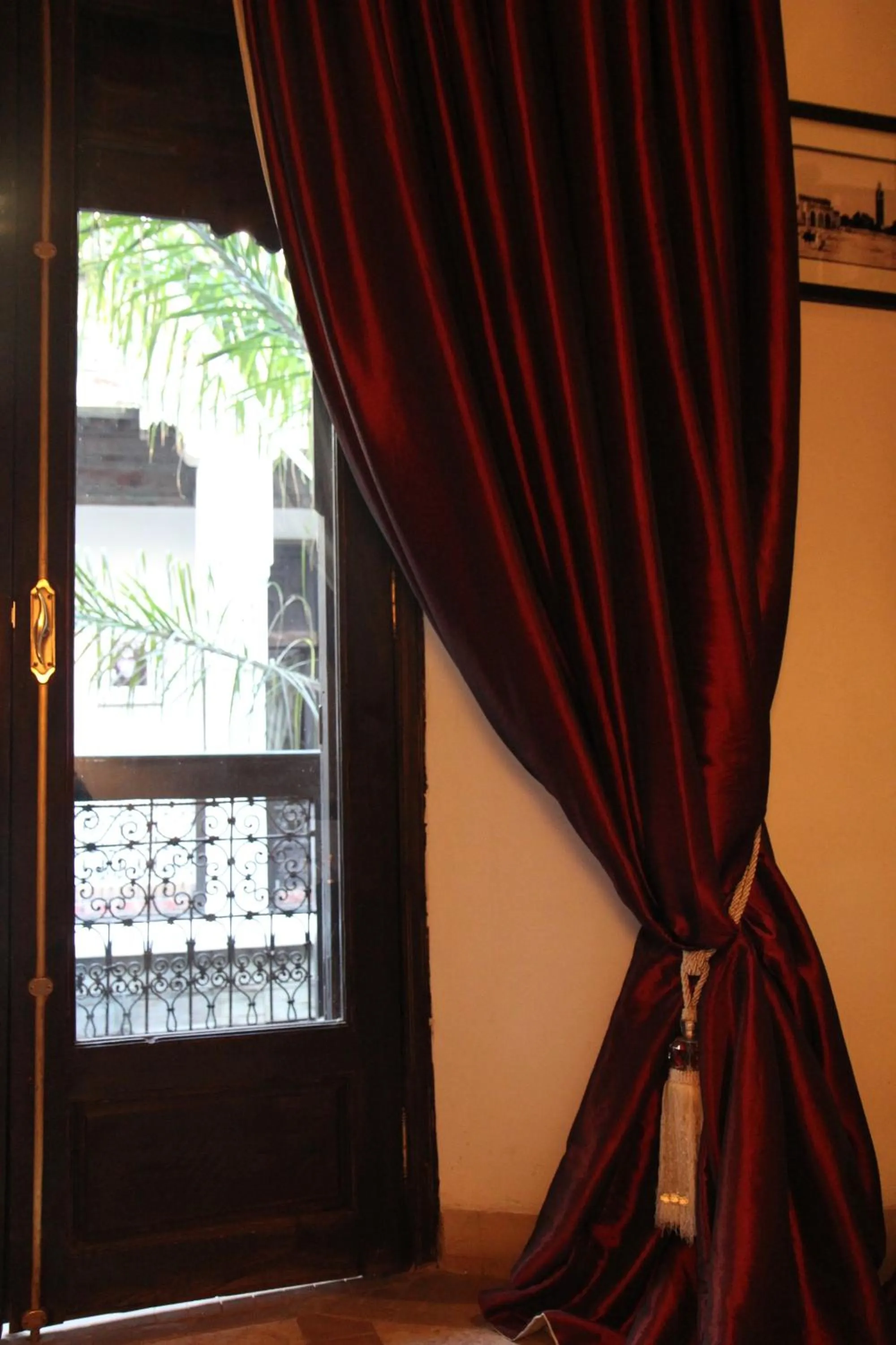 Decorative detail in Riad Terra Bahia