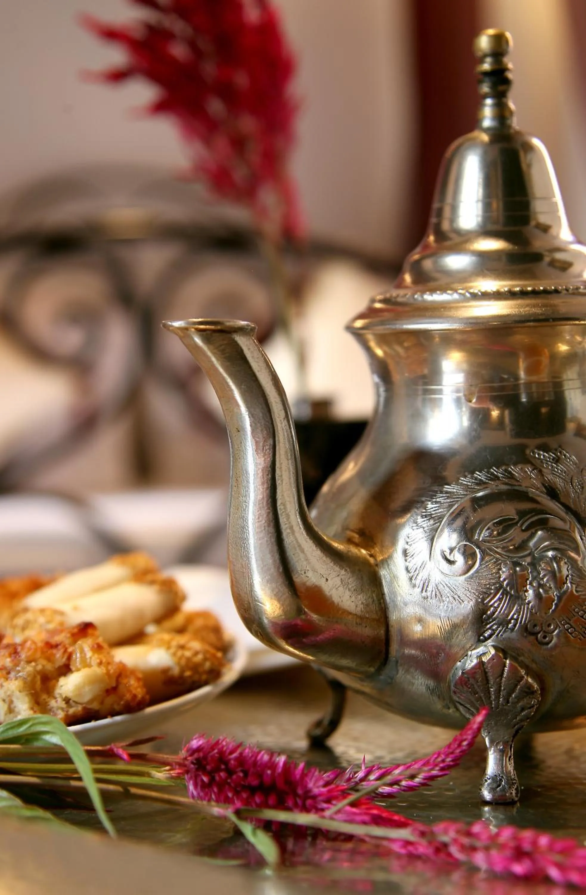 Seating area in Riad Terra Bahia