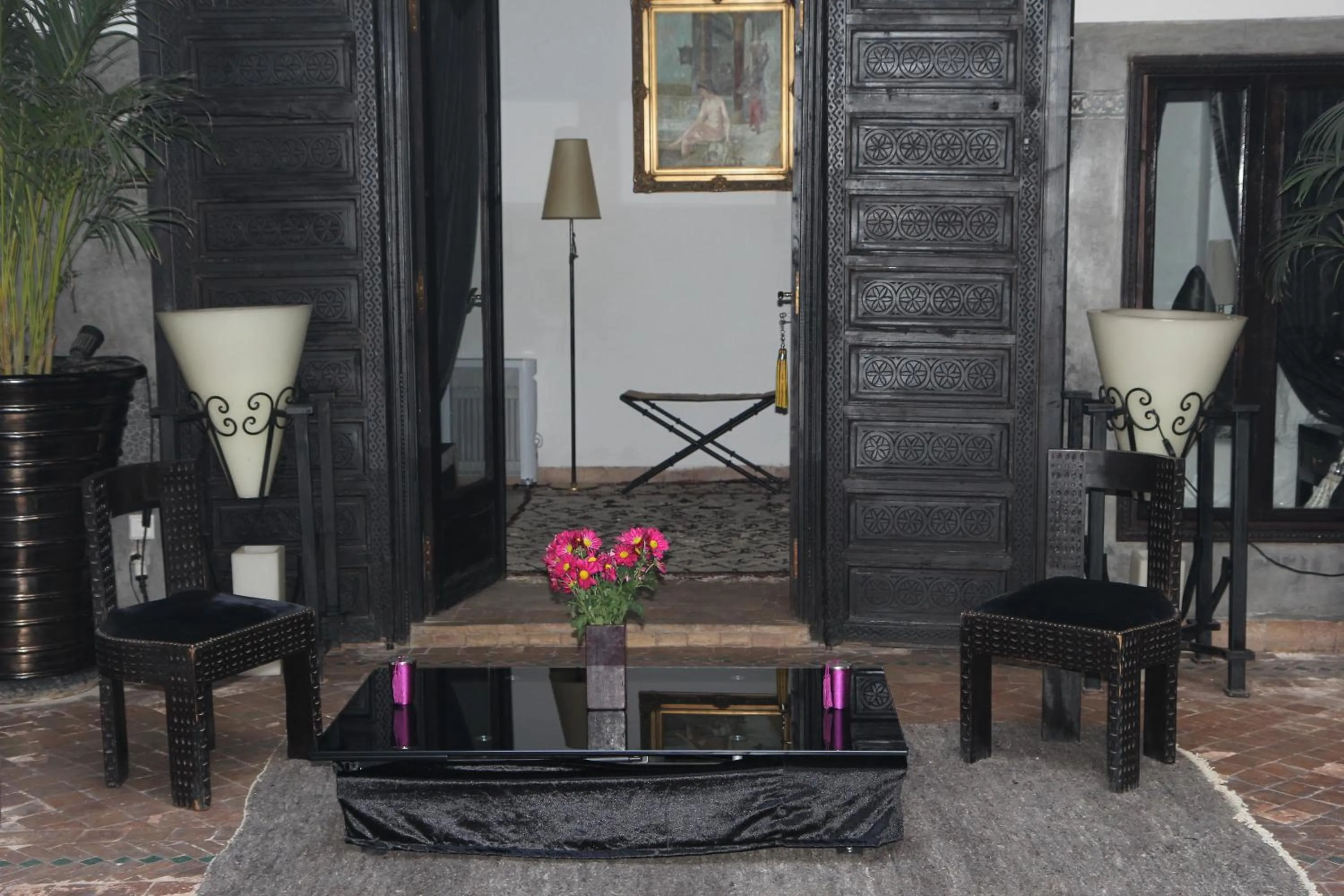 Lounge or bar in Riad Terra Bahia