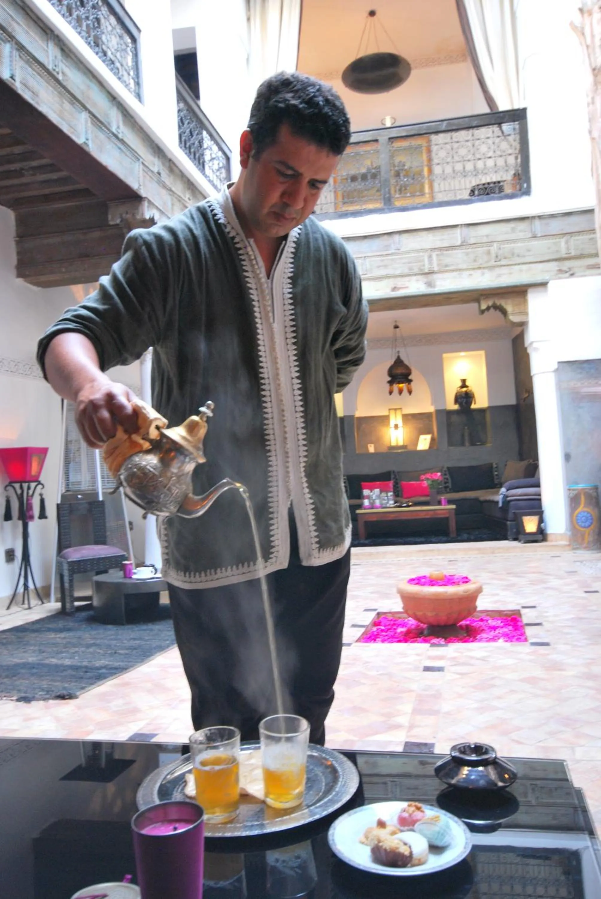 Food and drinks in Riad Terra Bahia