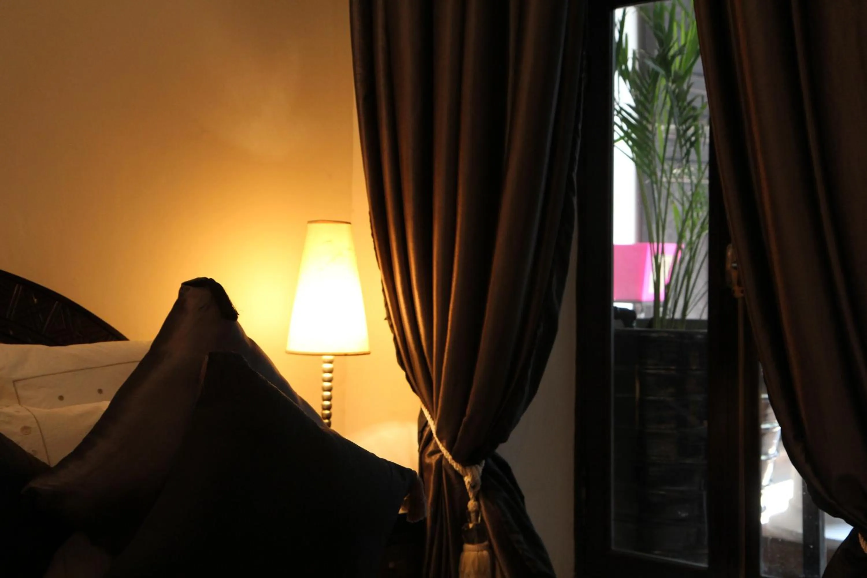 Decorative detail, Bed in Riad Terra Bahia