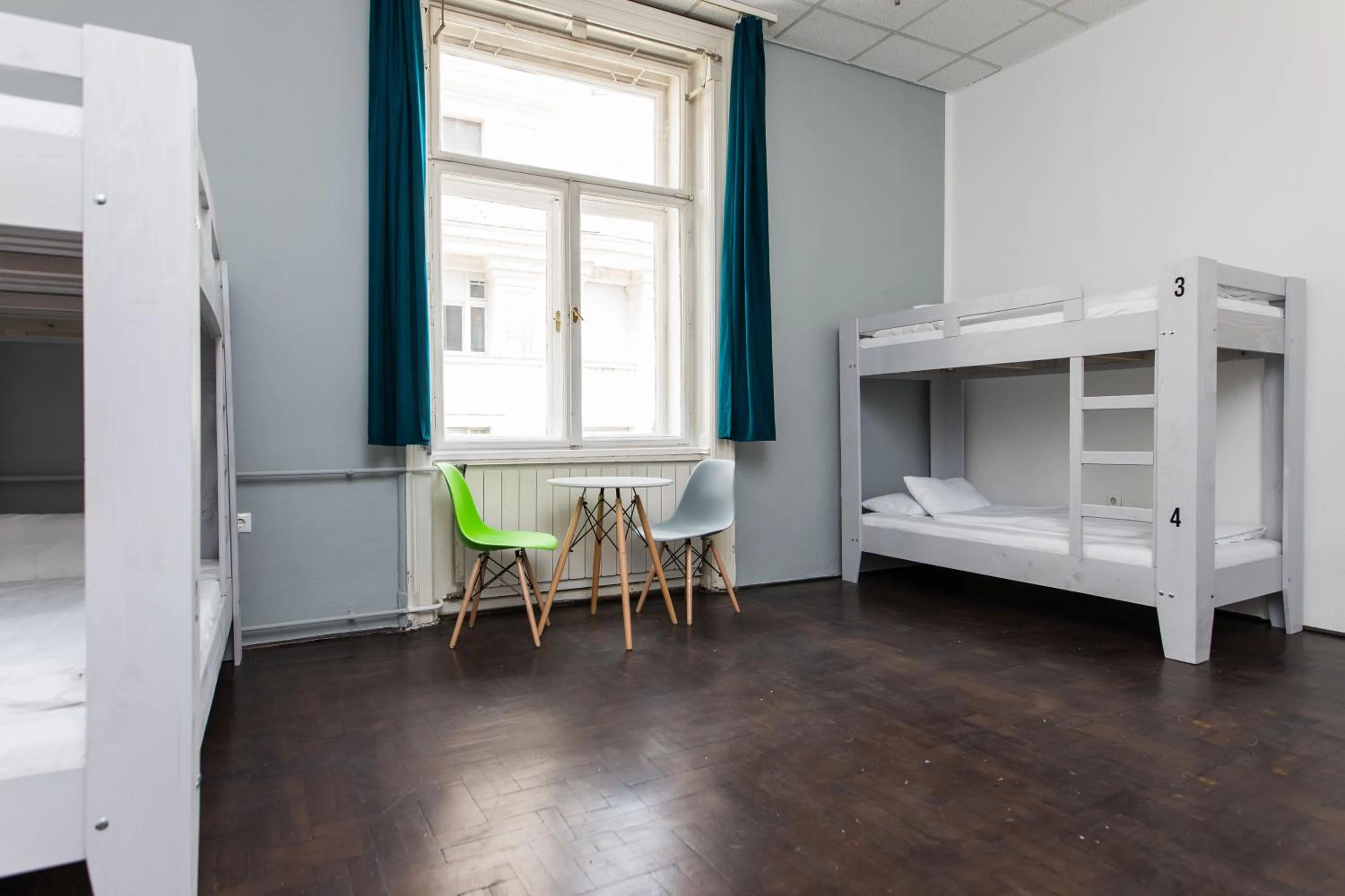 Seating area in 2B Hostel & Rooms