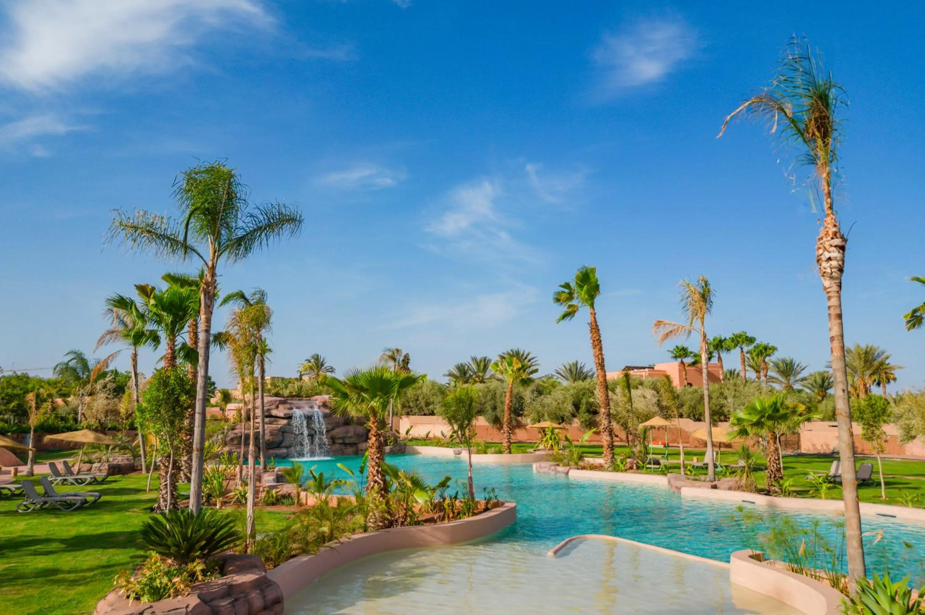 Swimming pool in Oasis lodges