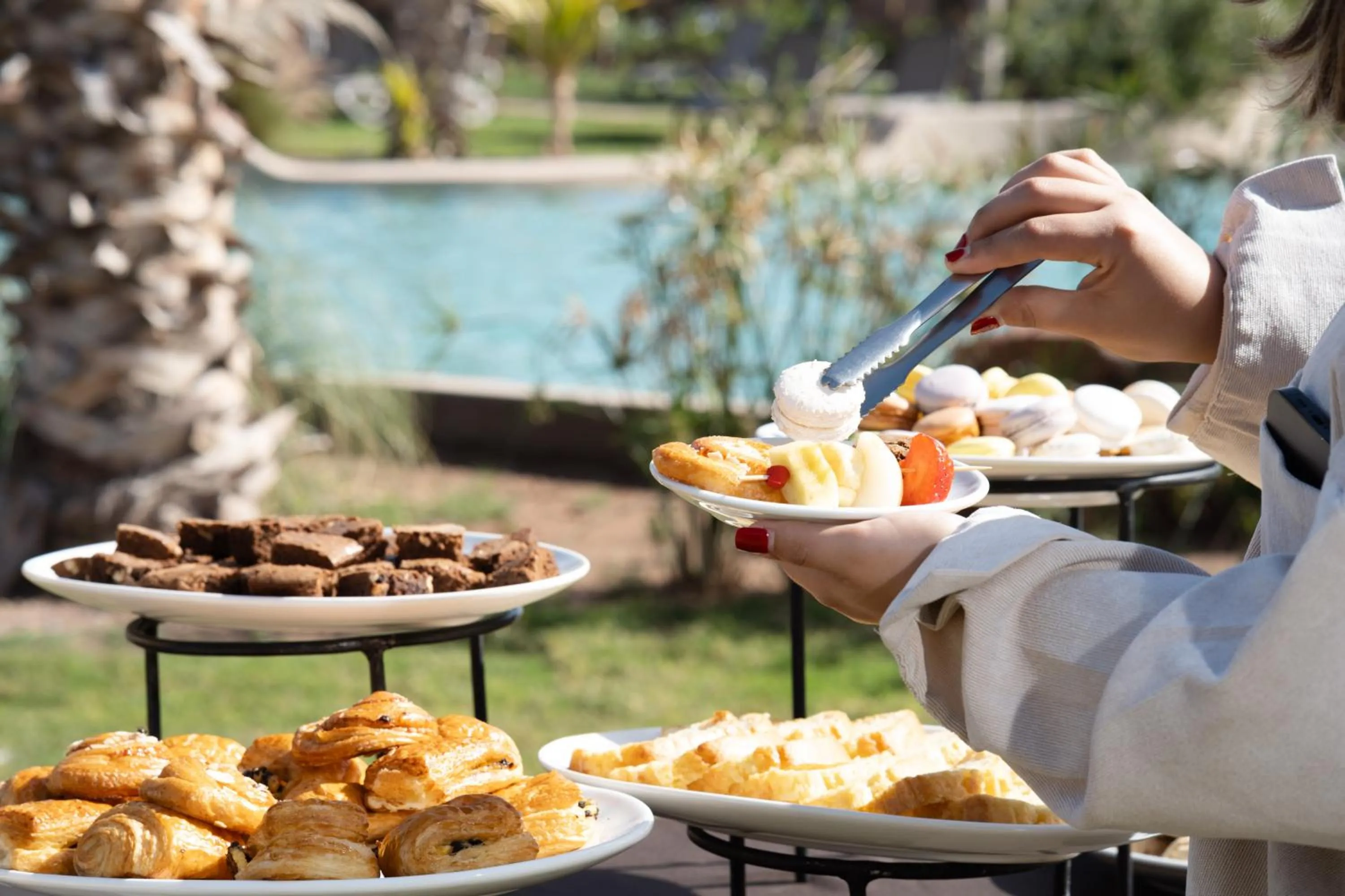 Food in Oasis lodges