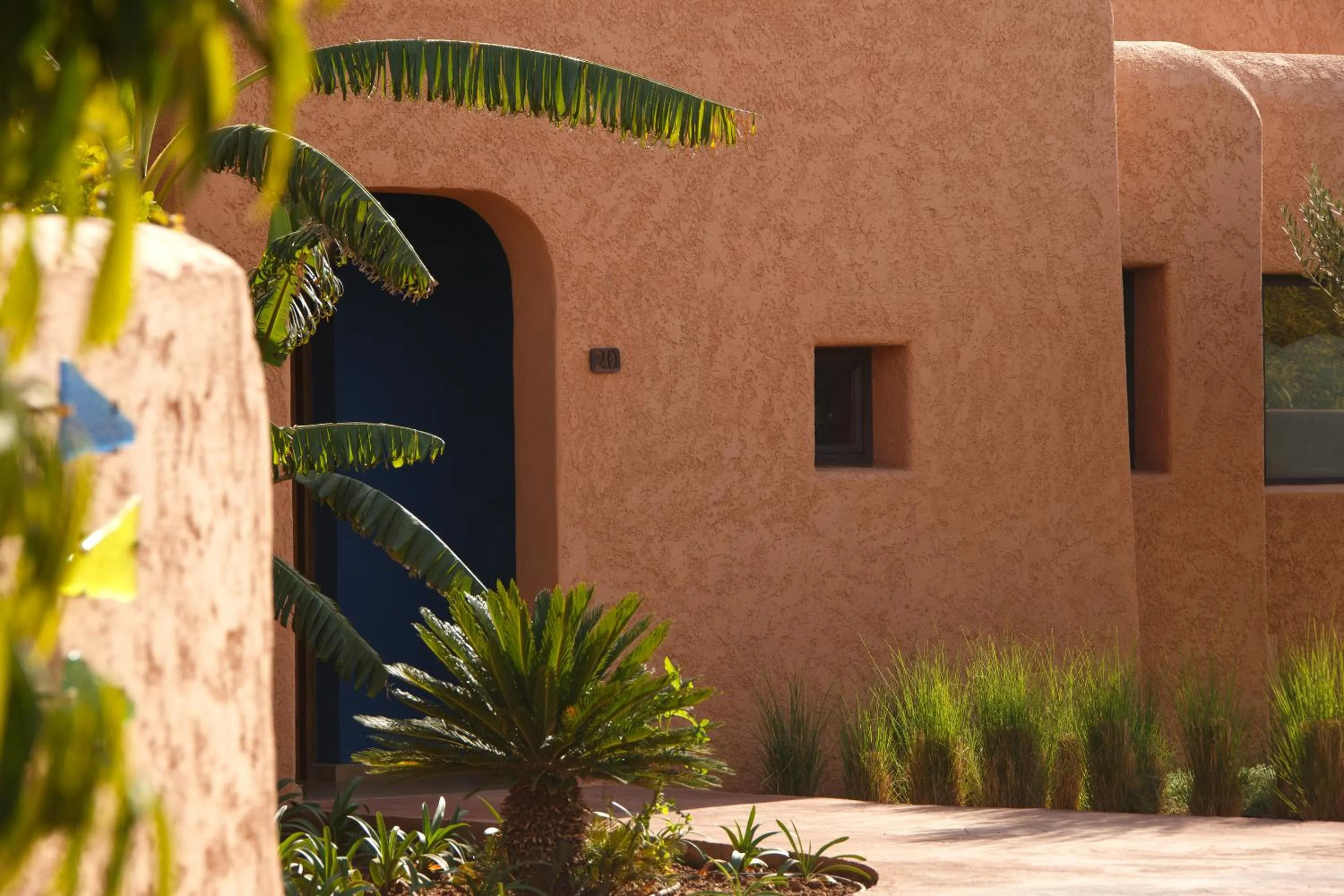 Garden in Oasis lodges