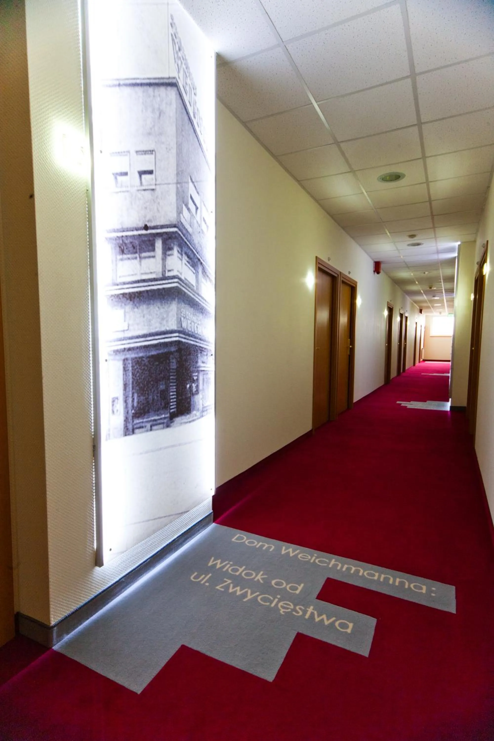 Decorative detail in Hotel Malinowski Business