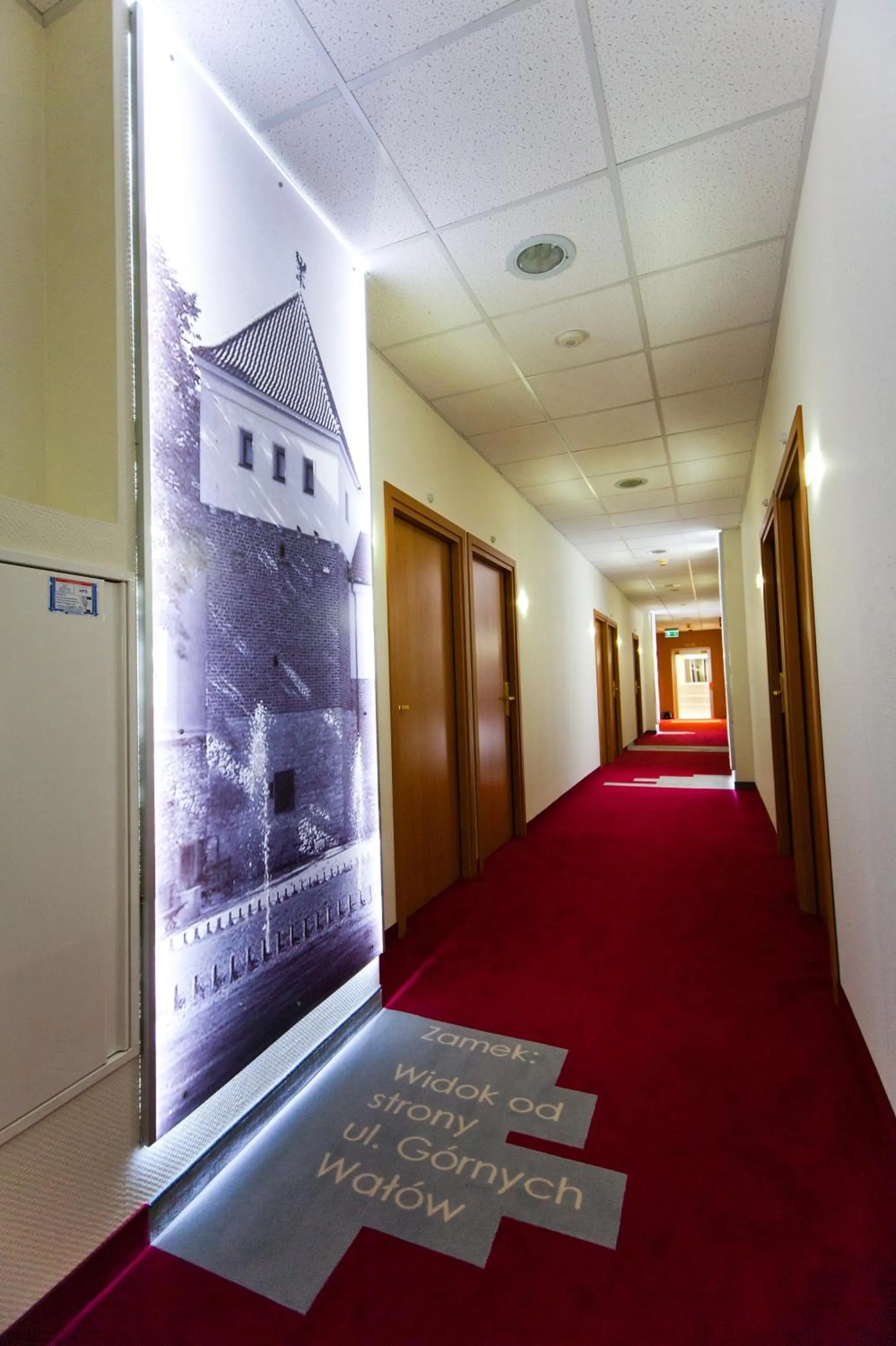 Decorative detail in Hotel Malinowski Business