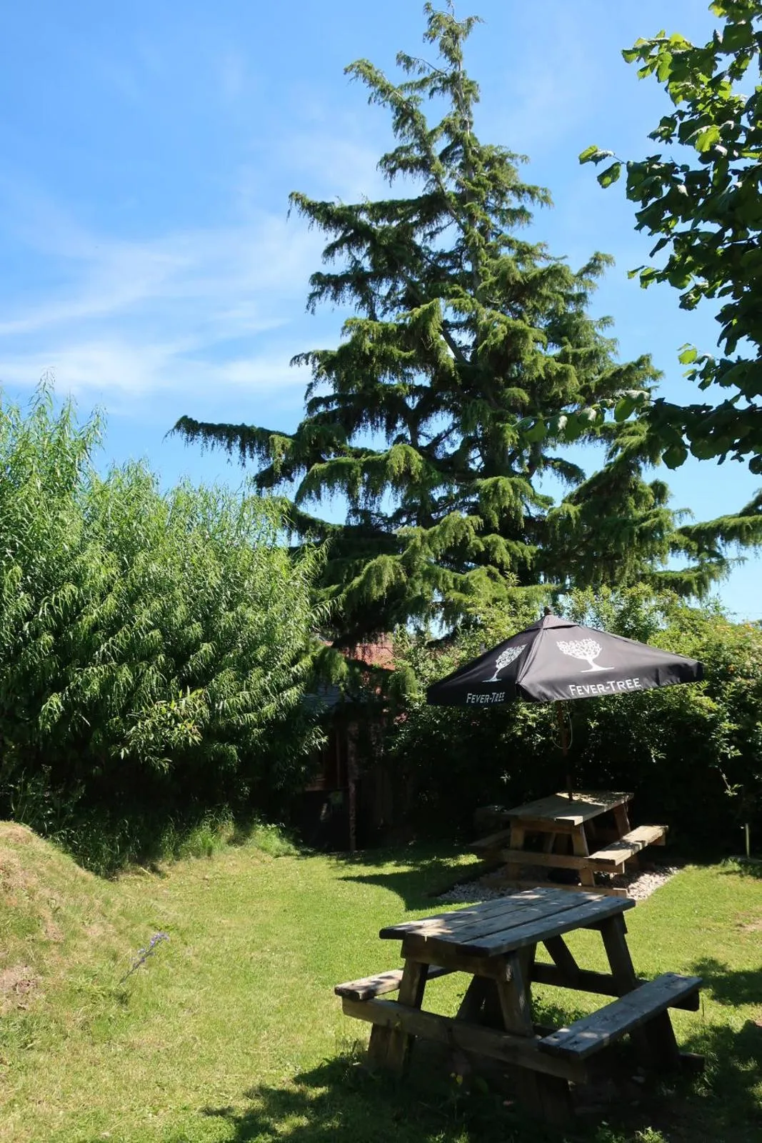 Garden view in The Lamb Inn