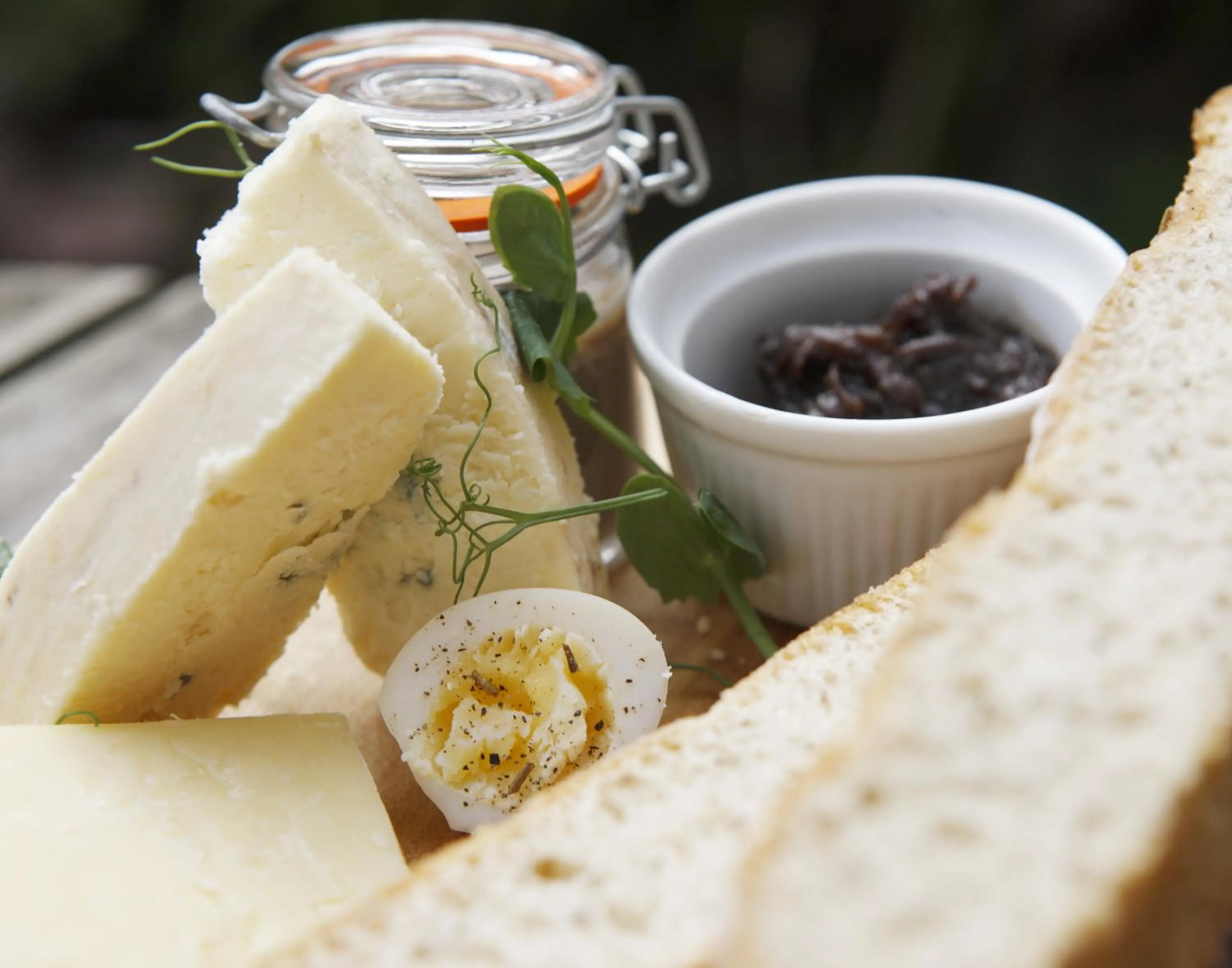 Food close-up in The Lamb Inn