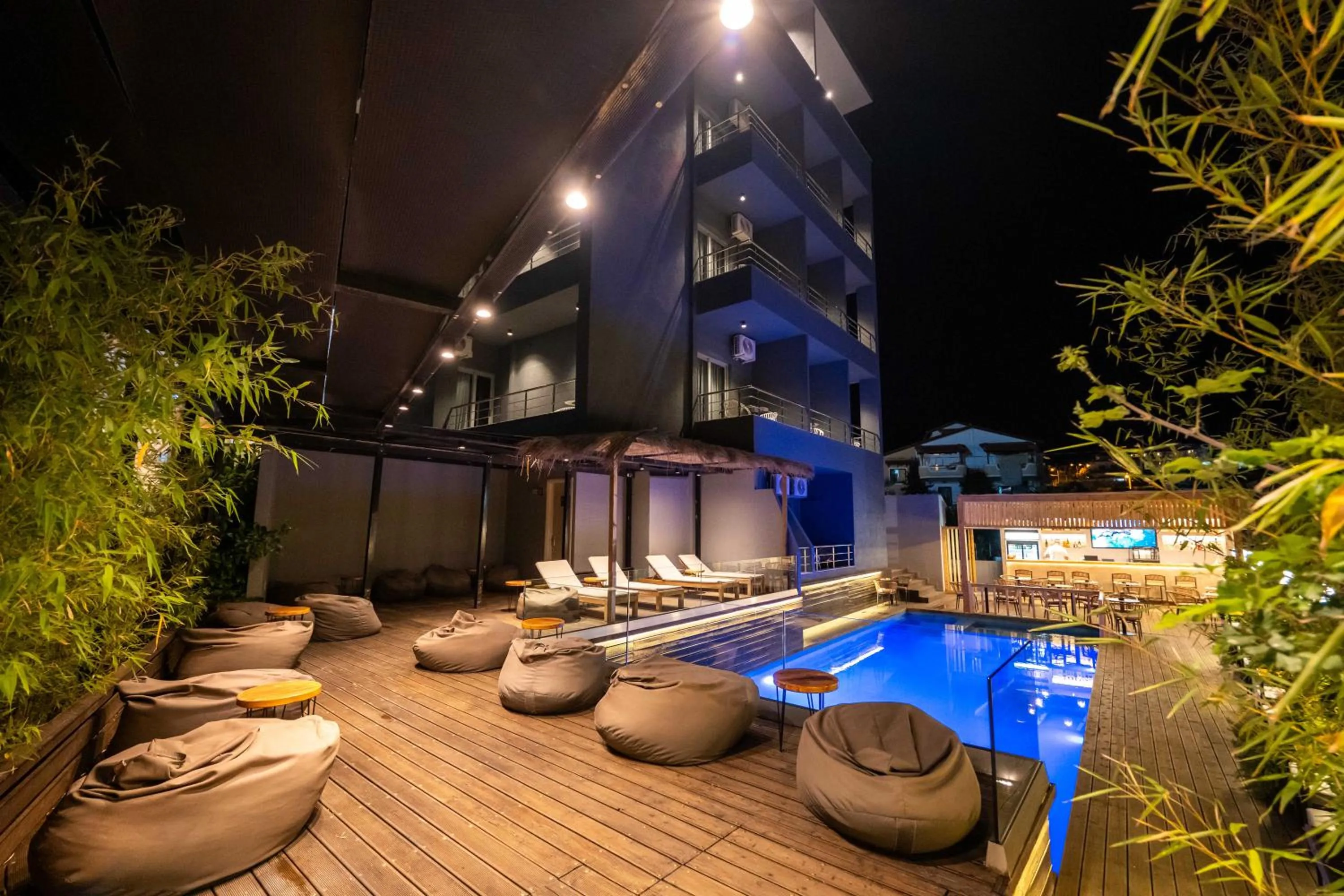 Property building in Hotel Piramida