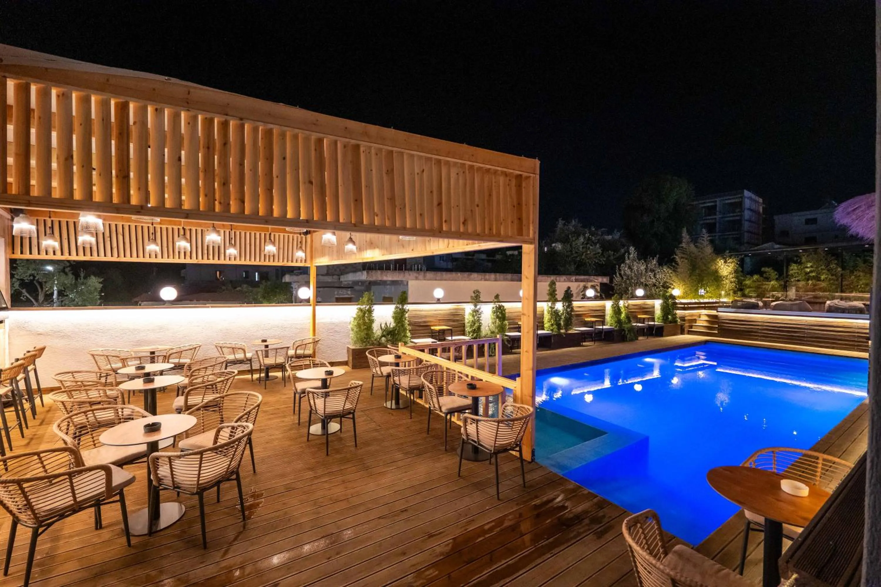 Night in Hotel Piramida